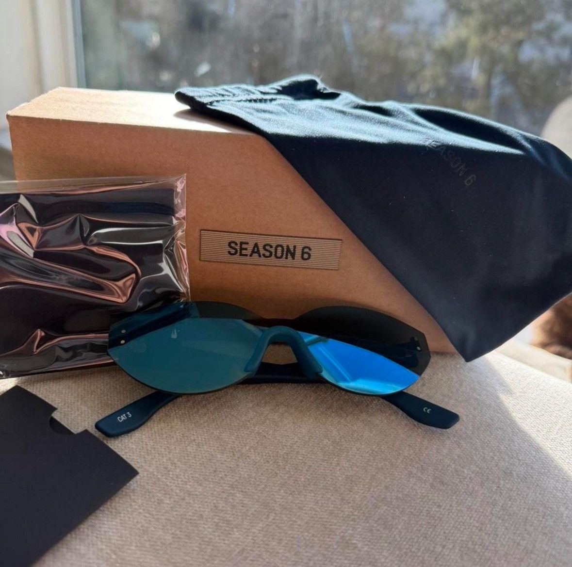 Yeezy Yeezy Season 6 Unreleased Sunglasses Size ONE SIZE - 1 Thumbnail