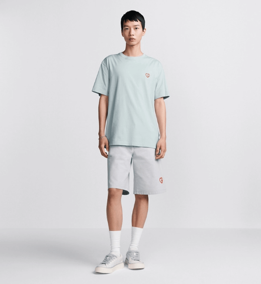 Dior o1w1db10525 493J69 Relaxed-Fit T-Shirt in Gray Size US M / EU 48-50 / 2 - 5 Thumbnail