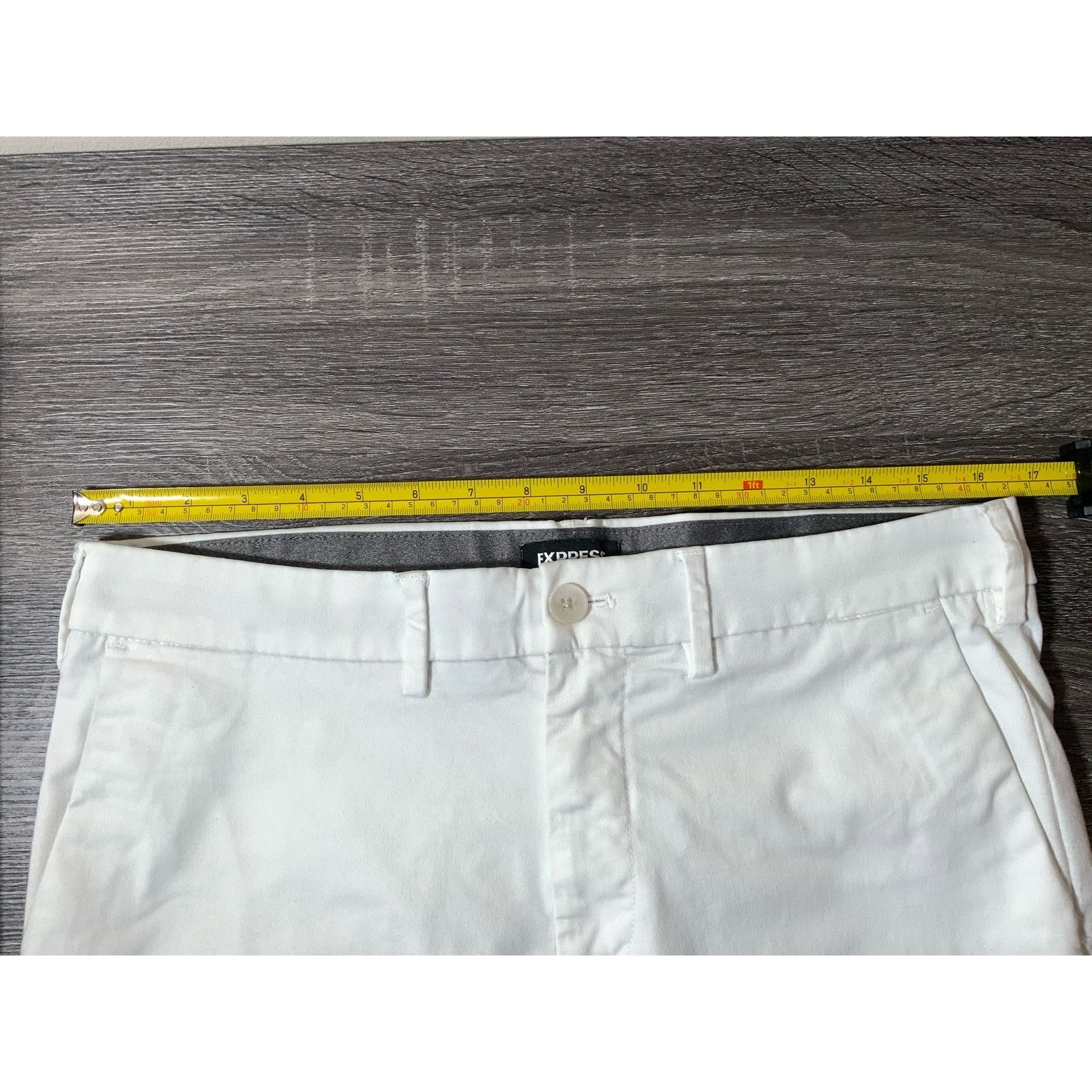 Express Express Men’s Skinny Jeans White Size 32 x 32 USED Size US 32 / EU 48 - 6 Thumbnail