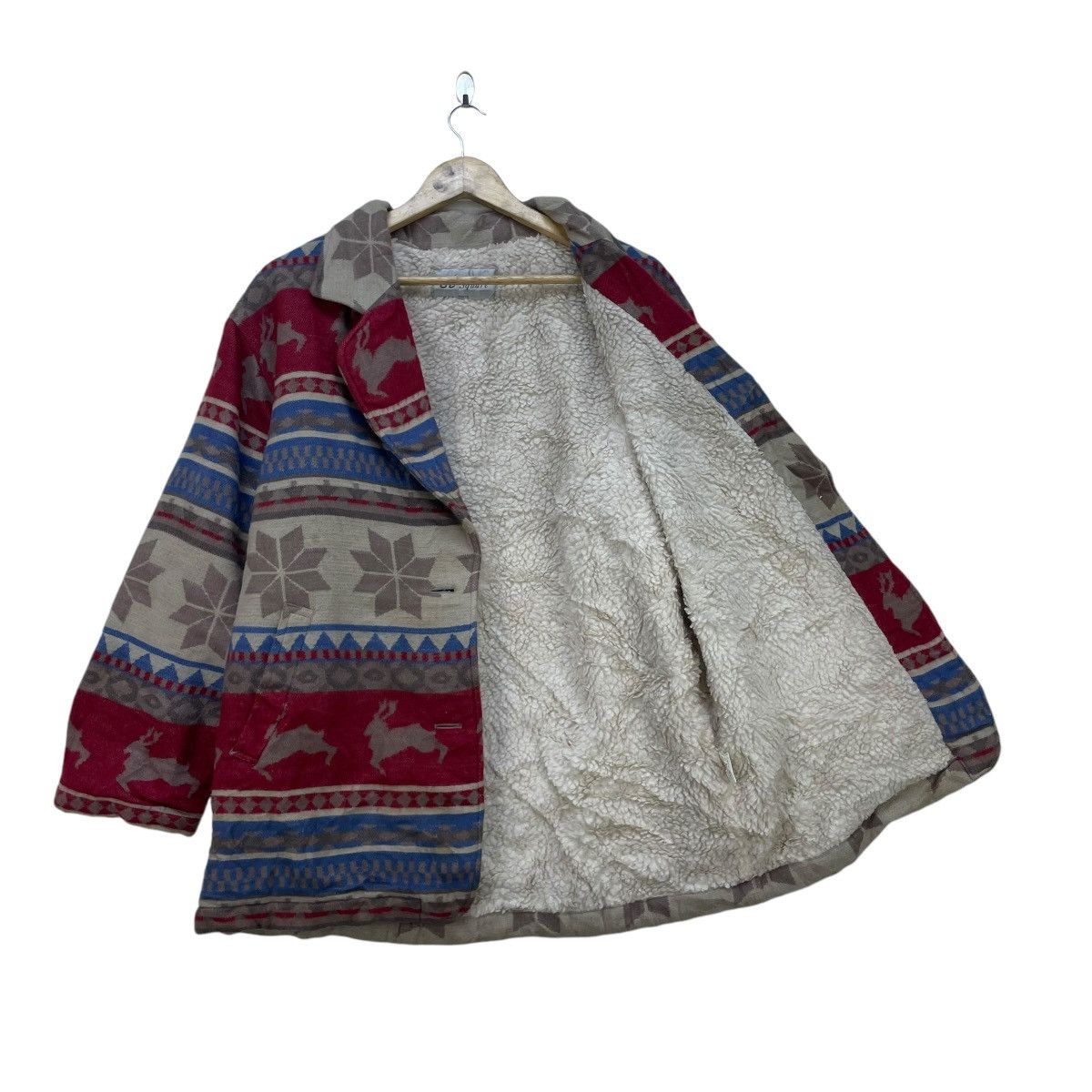 Native 💥Vintage Be Square Tokyo Native Shearling Warm Jacket Size M / US 6-8 / IT 42-44 - 1 Thumbnail