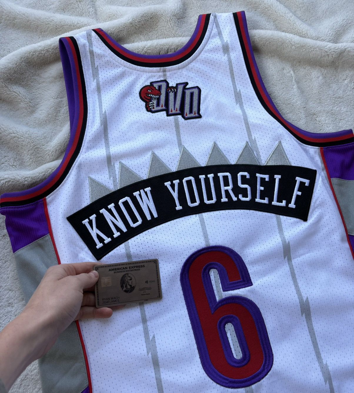 October's Very Own OVO x Mitchell & Ness x Raptors Jersey - Rare! Size US XXL / EU 58 / 5 - 5 Thumbnail