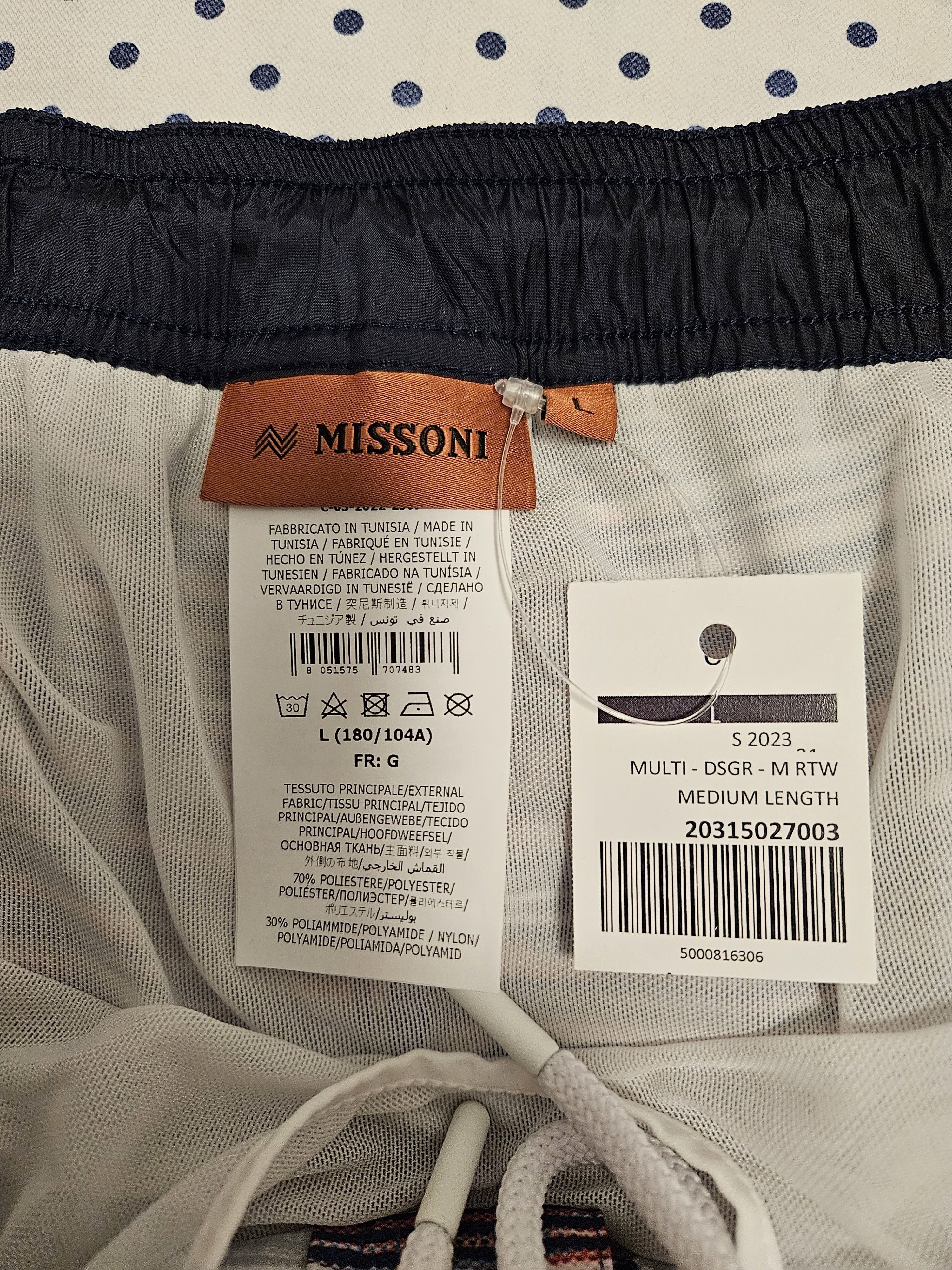 Missoni Swim Shorts with Slub Print Size US 34 / EU 50 - 9 Thumbnail