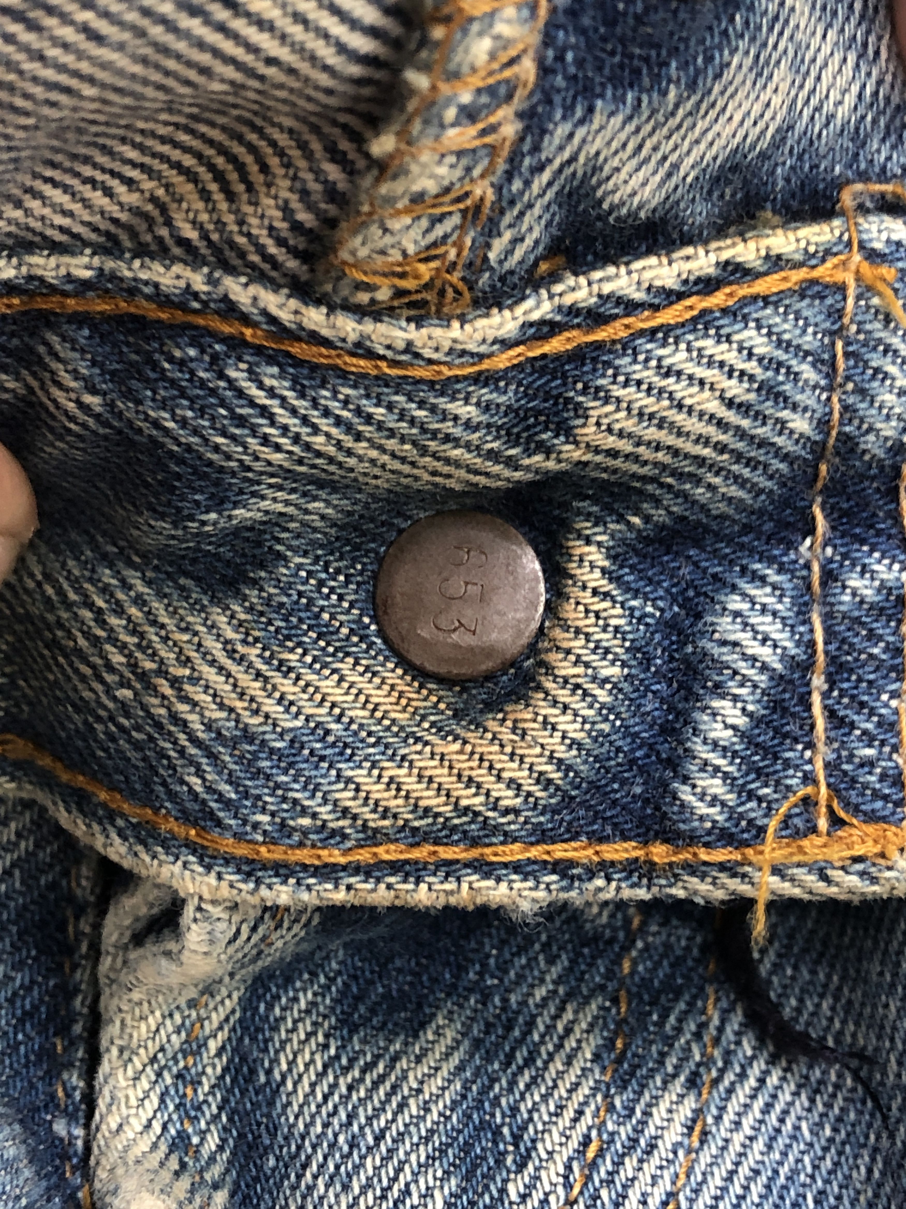 Levi's × Vintage Vintage 80s Levi's 501 Selvedge Stone Washed Denim Jeans Size US 28 / EU 44 - 12 Thumbnail