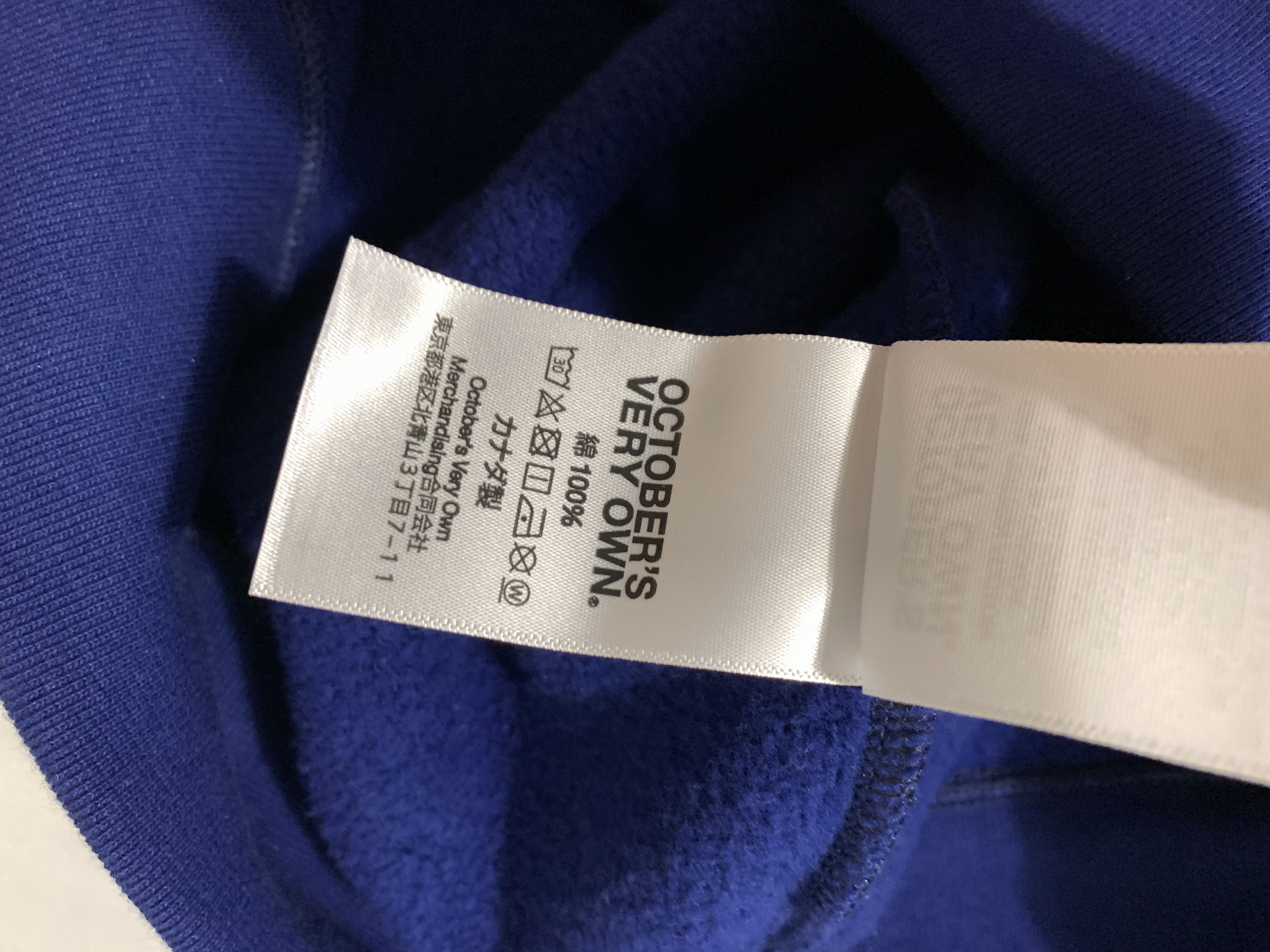 Drake OVOx NHL x TORONTO MAPLE LEAFS CLASSIC OWL HOODIE - BLUE Size US XXL / EU 58 / 5 - 6 Thumbnail