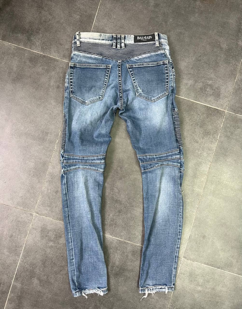Balmain Balmain destroyed biker jeans Size US 28 / EU 44 - 6 Thumbnail