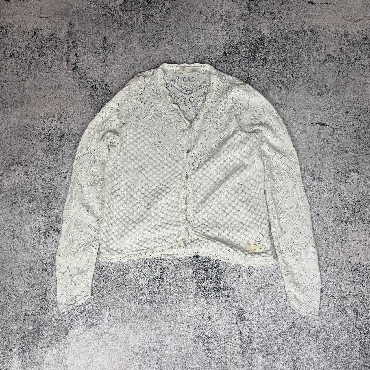 Odd Molly Odd Molly Cardigan Women's Size 3 Cotton White Long Sleeve` Size XS / US 0-2 / IT 36-38 - 1 Thumbnail