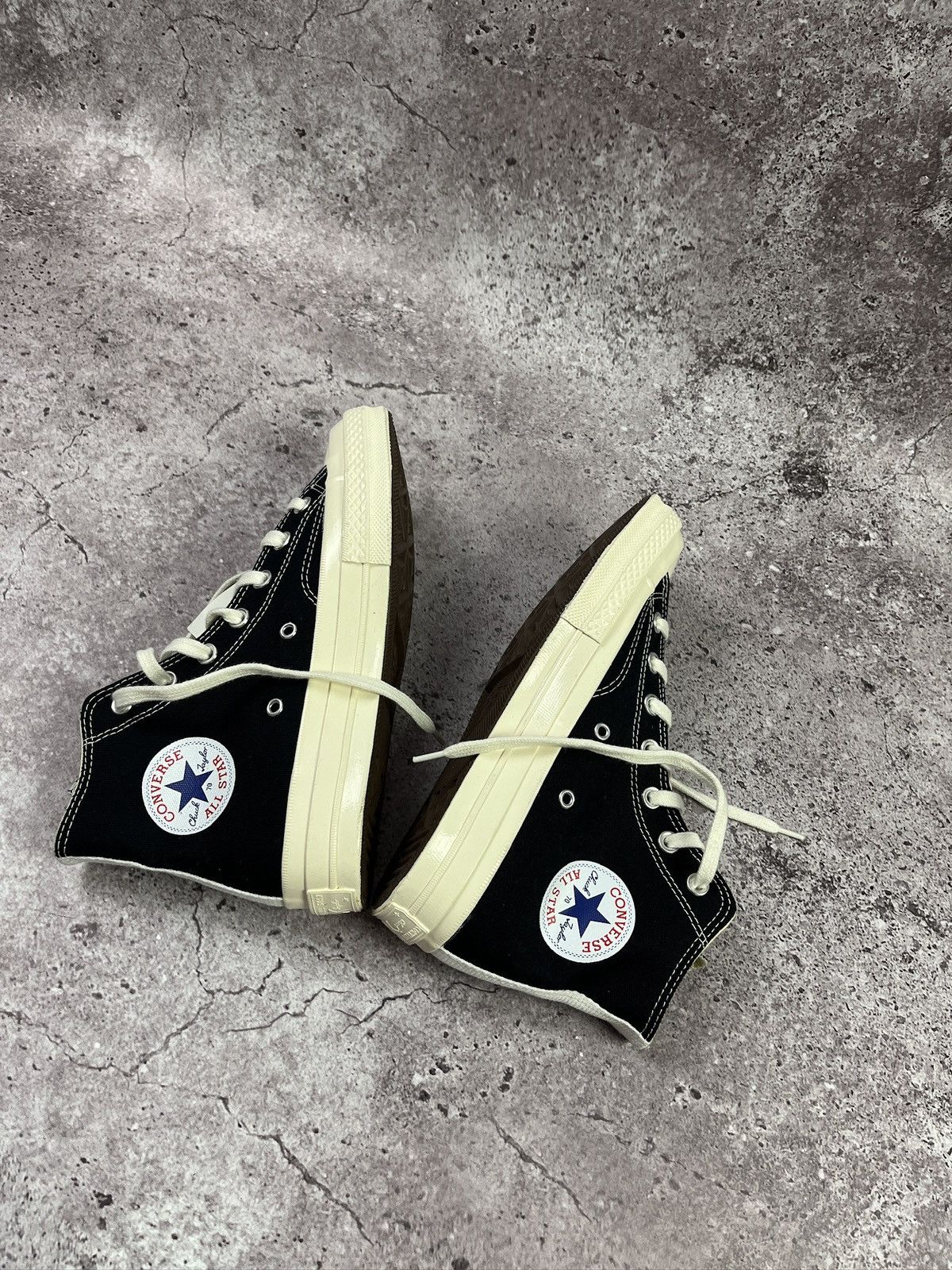 Comme des Garcons PLAY × Converse Comme des Garçons PLAY x Converse Chuck Taylor 70 Hi ❤️ CDG Size US 6 / EU 39 - 4 Thumbnail