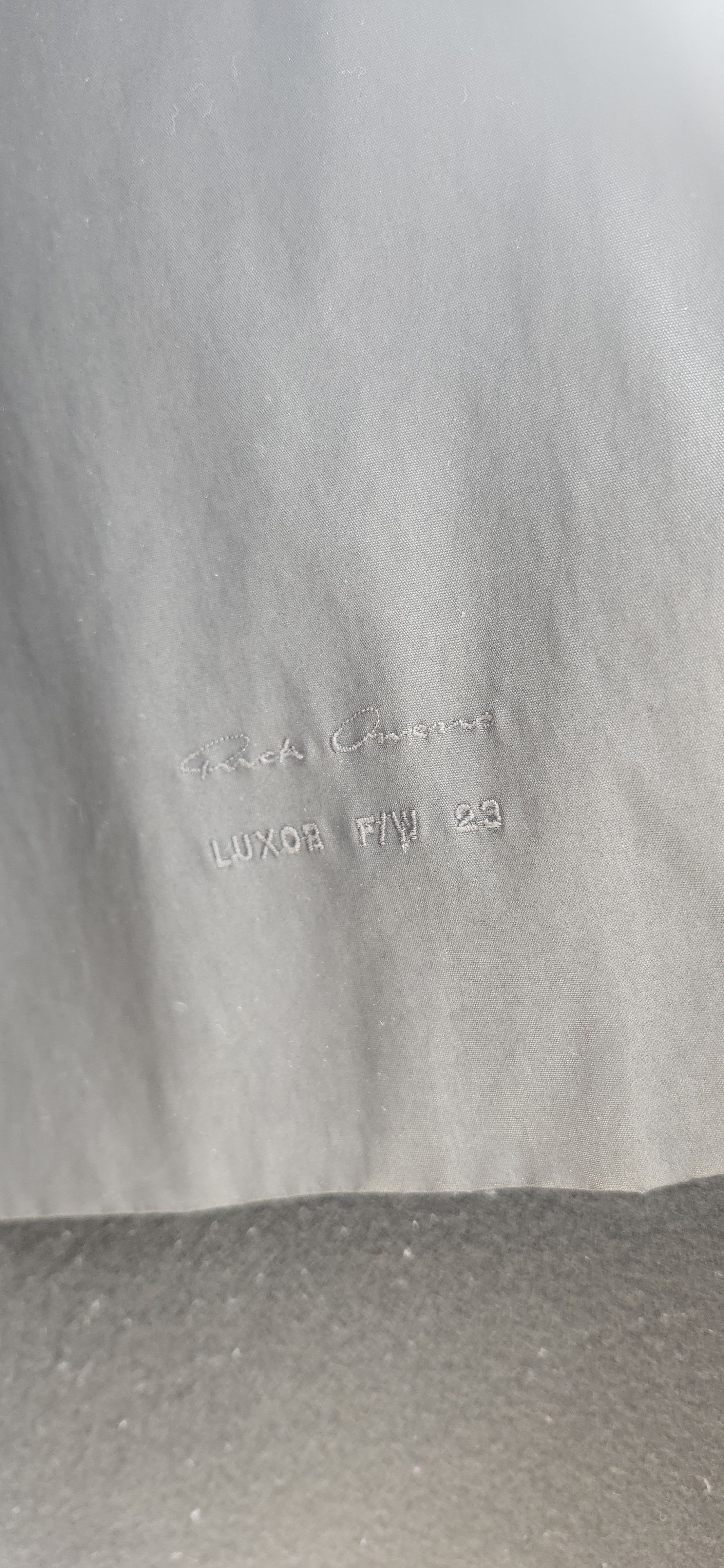 Rick Owens FW 23 LUXOR OVERSIZED WOOL COAT Size US L / EU 52-54 / 3 - 3 Thumbnail