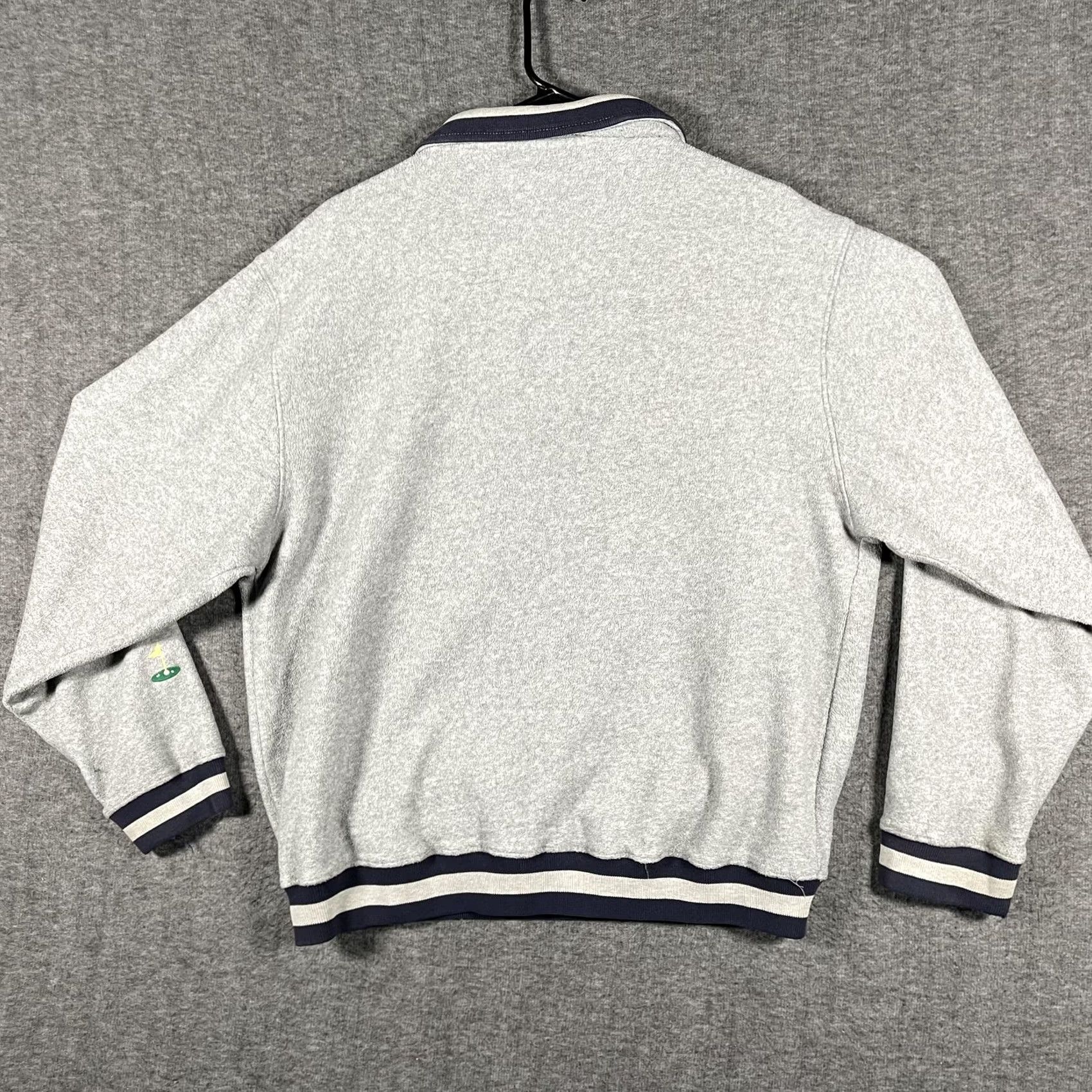 Vintage VINTAGE Pivot Rules Sweatshirt Mens M Gray 1/4 Zip Golf Graphic Fleece 90s Size US M / EU 48-50 / 2 - 4 Thumbnail