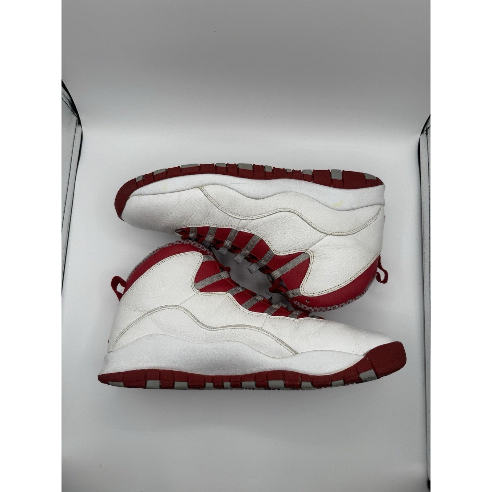 Jordan Brand Size 13- Air Jordan 10 Retro 2005 Red Steel OG All Size US 13 / EU 46 - 2 Thumbnail