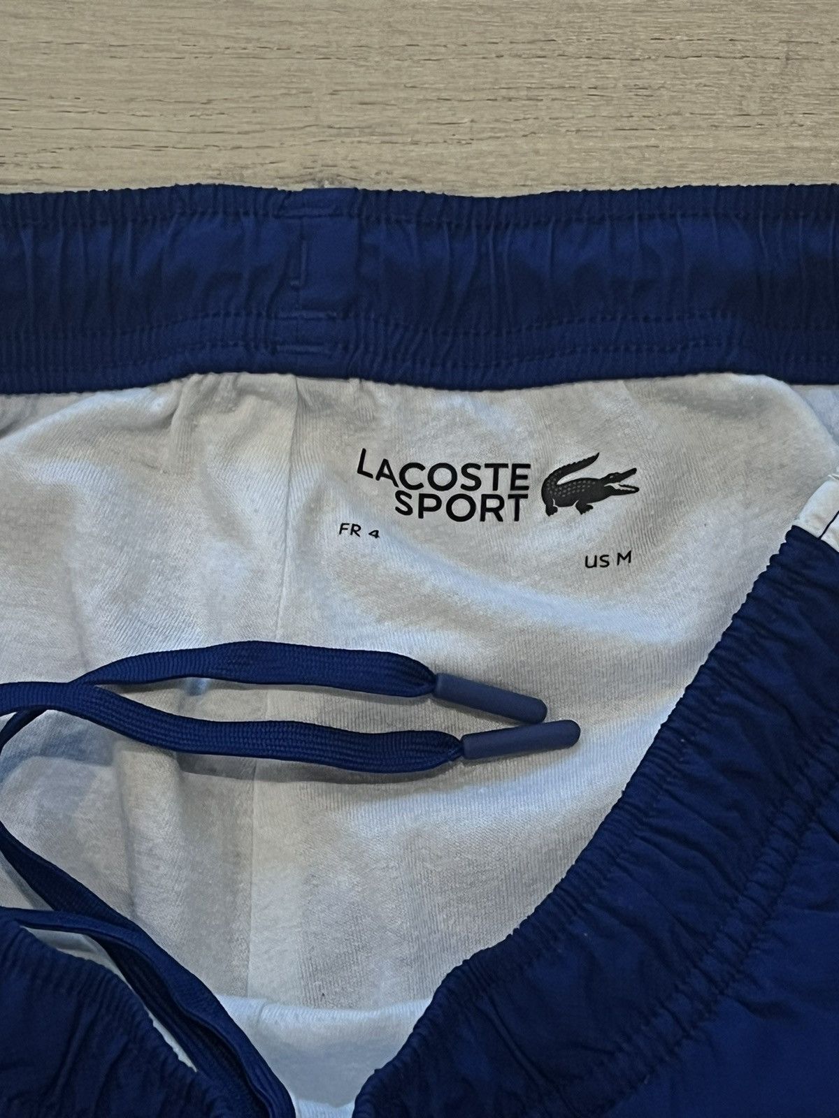 Lacoste × Vintage 💥Vintage Lacoste Pants Trackpants Drill Y2K Size US 32 / EU 48 - 8 Thumbnail