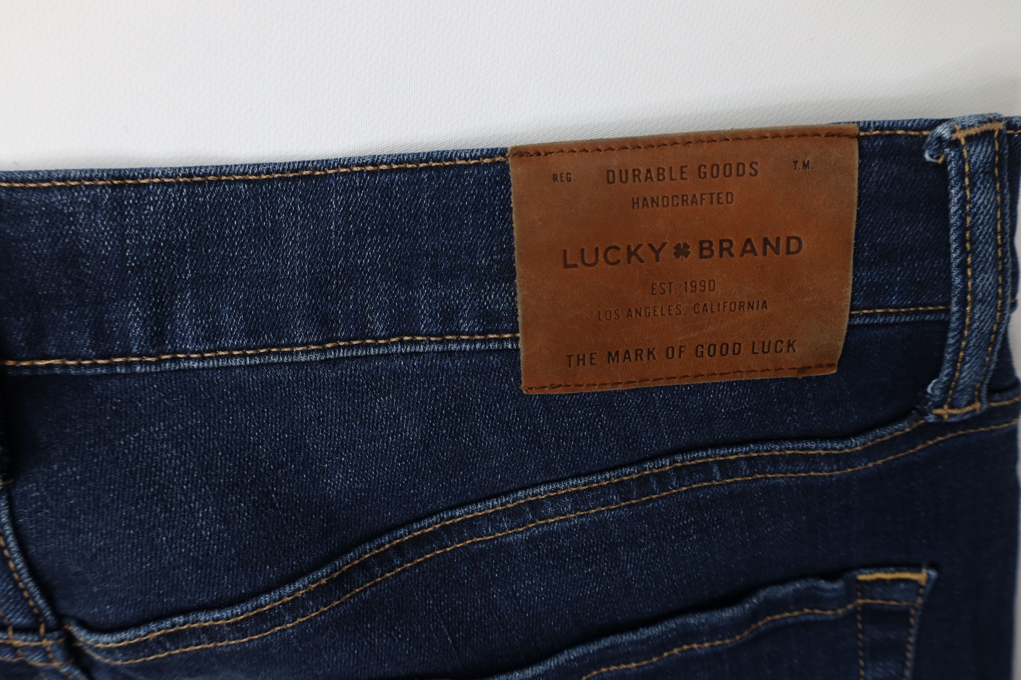 Lucky Brand Vintage Y2K Lucky Brand 181 Relaxed Straight Wide Leg Jeans Size US 36 / EU 52 - 12 Thumbnail