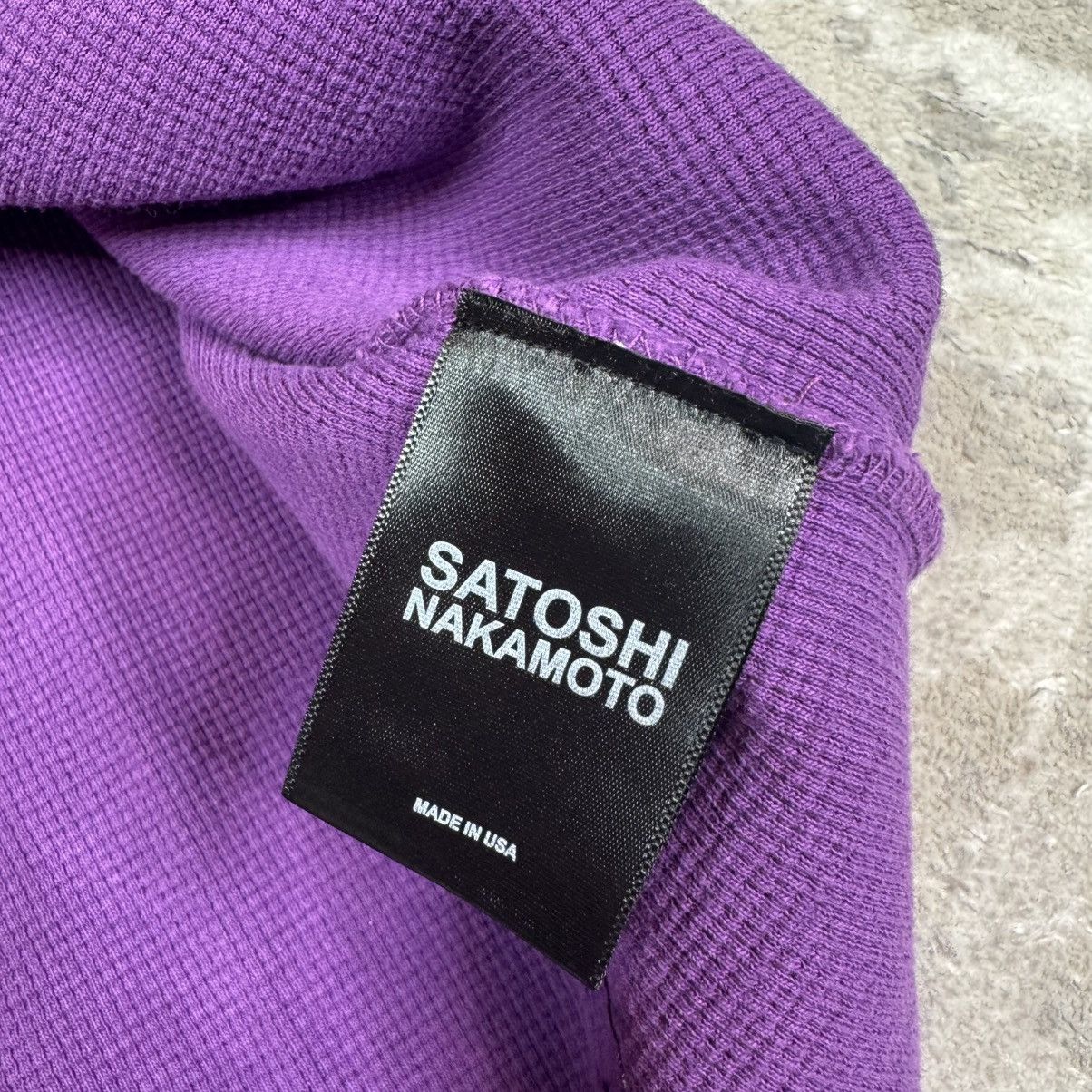 Satoshi Nakamoto lost boys skull long sleeve thermal shirt Size US M / EU 48-50 / 2 - 11 Thumbnail