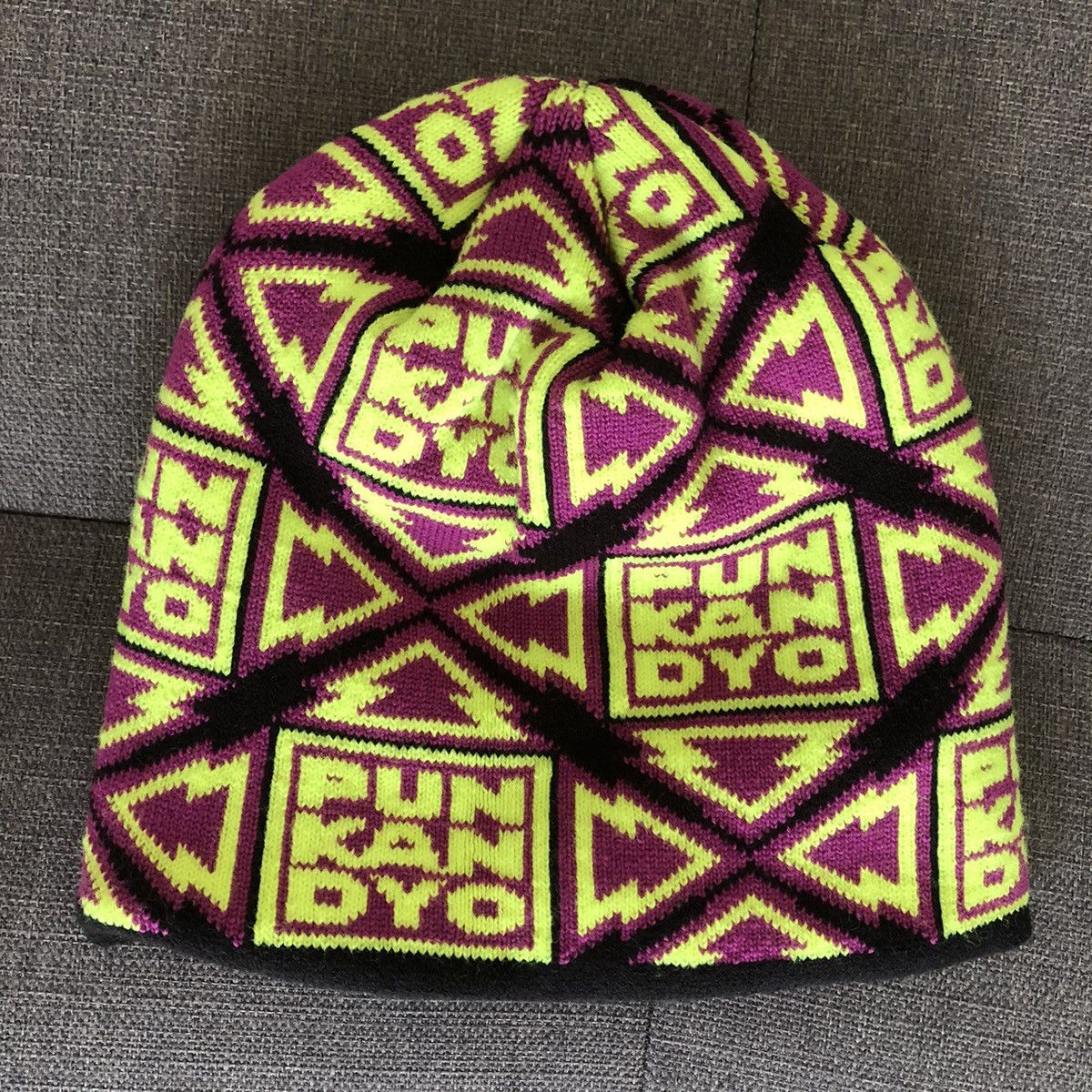 Punk and Yo Punk&Yo Striker Beanie Purple Size ONE SIZE - 3 Thumbnail