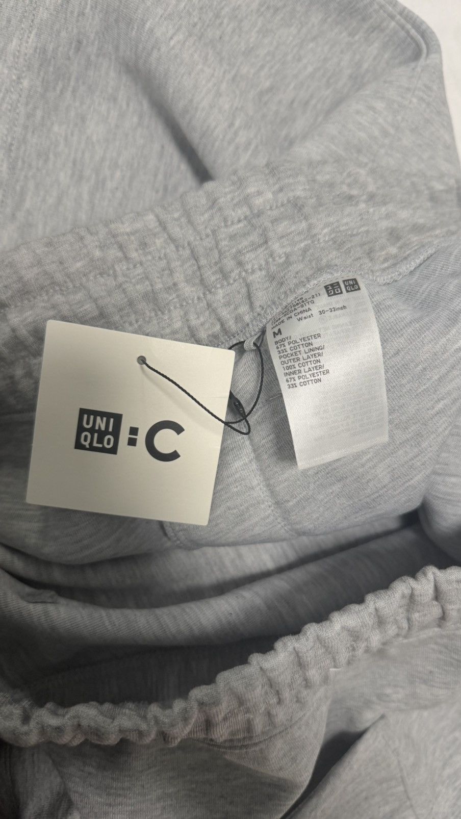 Uniqlo Grey sweat shorts Size US 32 / EU 48 - 5 Thumbnail