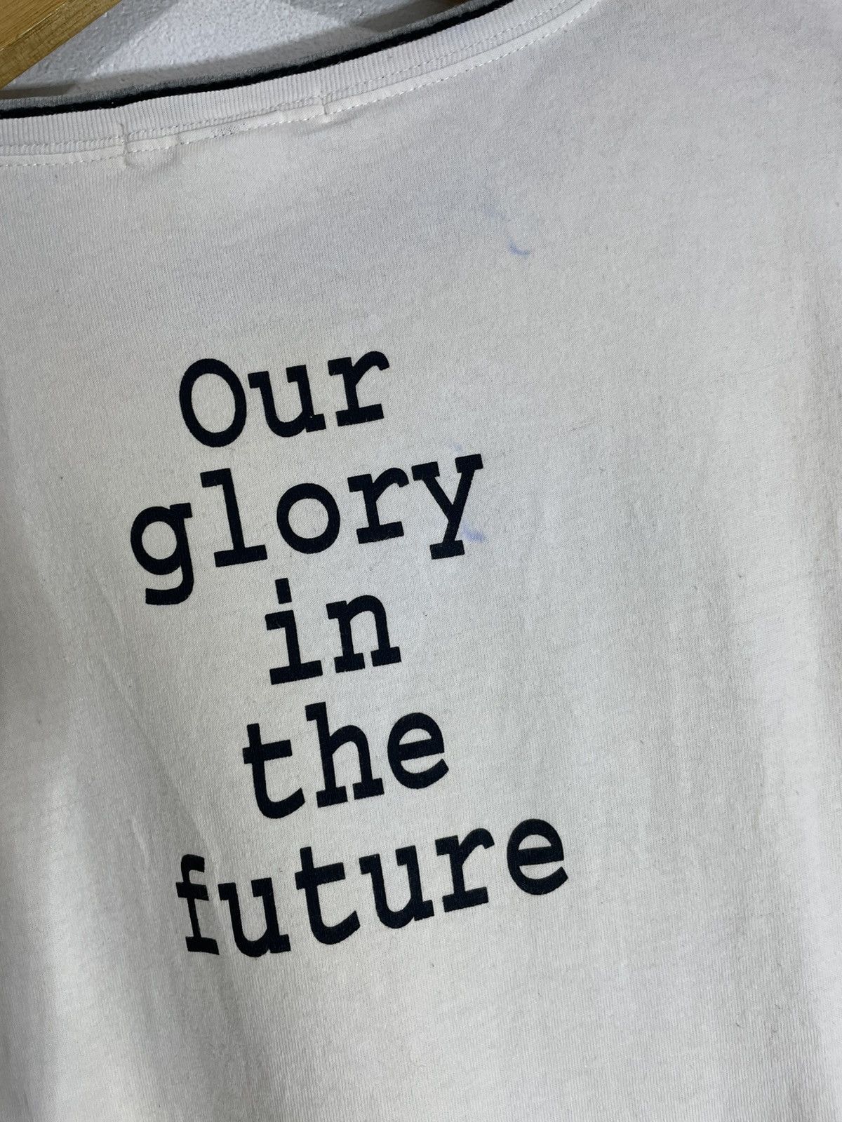 Japanese Brand Our past Tracks poem tee Size US M / EU 48-50 / 2 - 3 Thumbnail