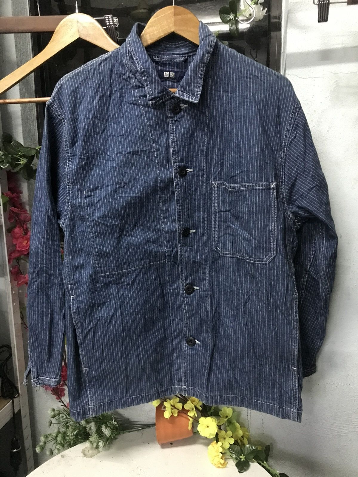 Uniqlo MEN’s DENIM WORK UNIQLO Size US L / EU 52-54 / 3 - 2 Thumbnail