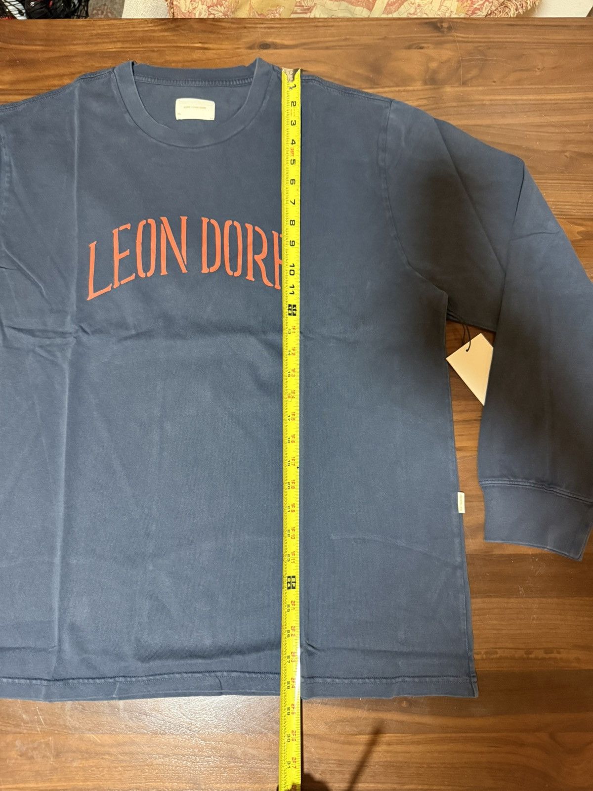 Aime Leon Dore Aime Leon Dore ALD Souvenir Long Sleeve Tee T-Shirt Navy XL Size US XL / EU 56 / 4 - 4 Thumbnail