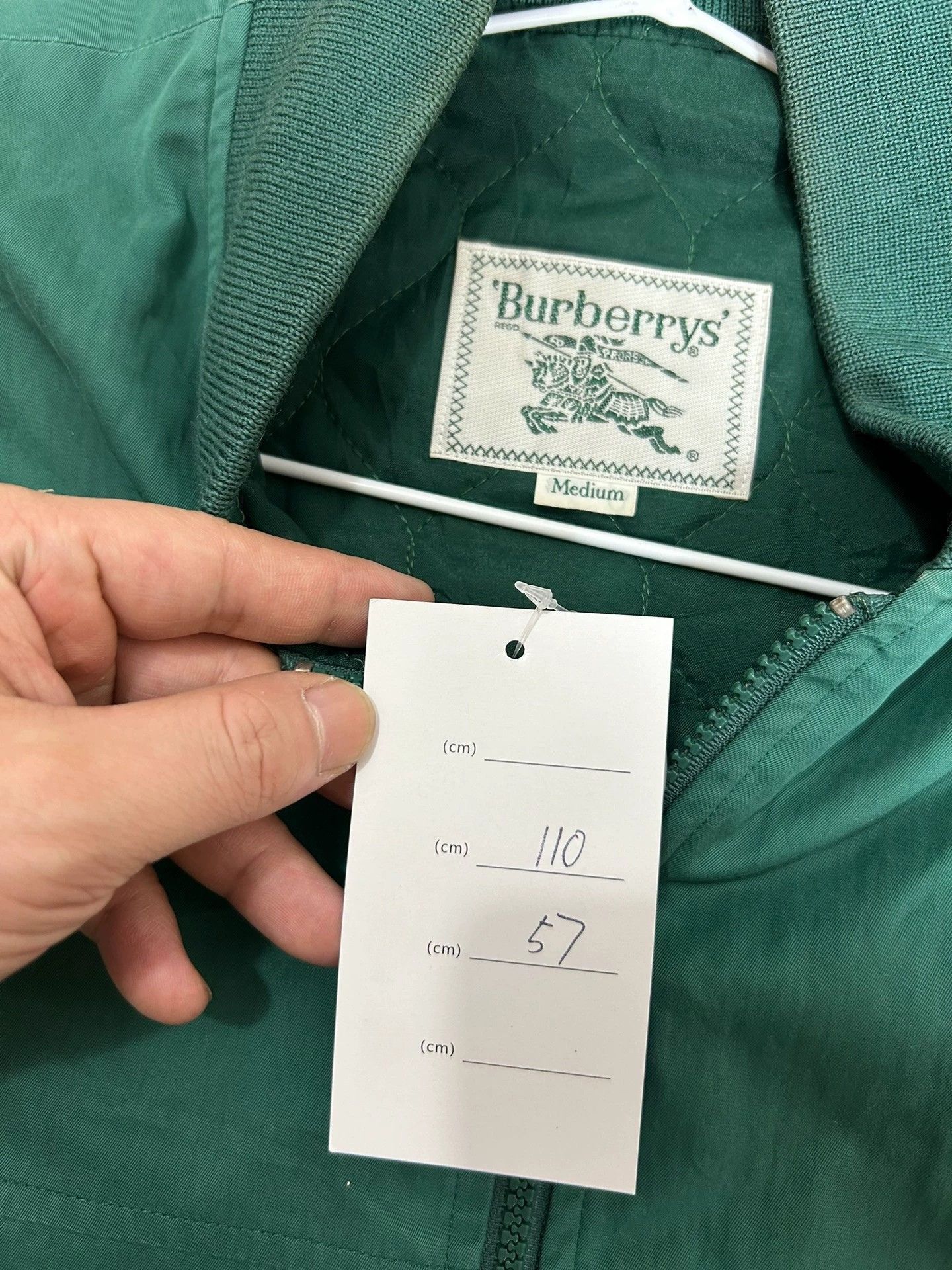 Burberry Unisex Authentic Vintage Burberry Jacket Vest / Gilet Size M / US 6-8 / IT 42-44 - 7 Thumbnail