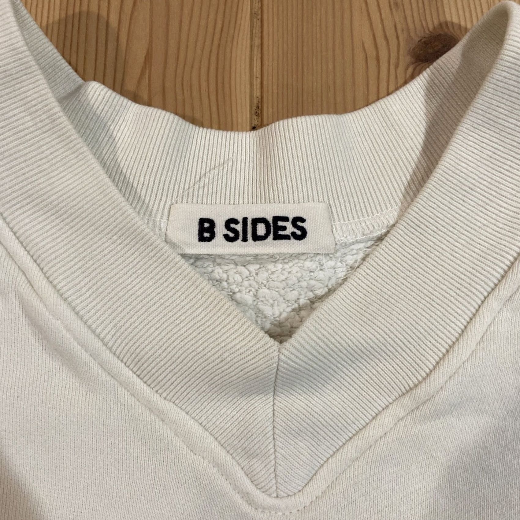 B Sides B Sides White Sweater Womens XS Relaxed Fit USA Pullover Shirt Dress? Size XS / US 0-2 / IT 36-38 - 2 Thumbnail