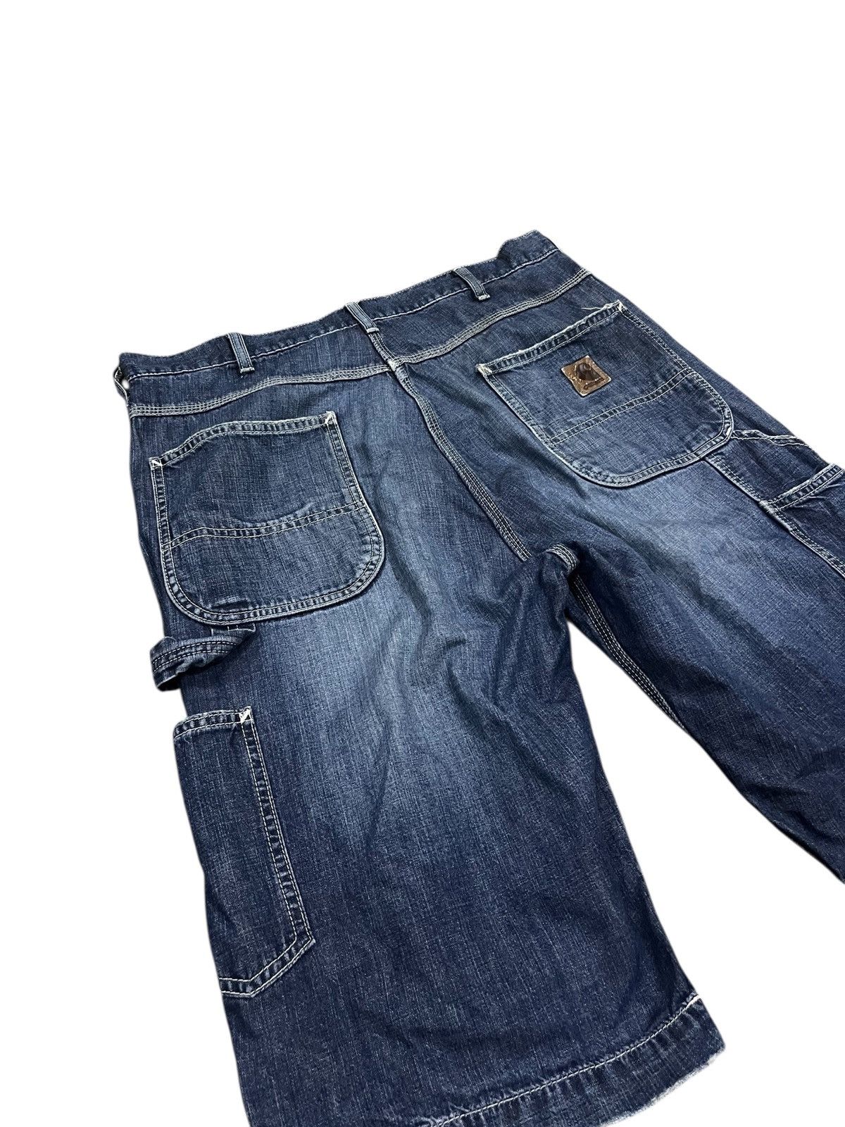 Carhartt CARHARTT DENIM CARPENTER SHORT PANTS Size US 36 / EU 52 - 8 Thumbnail