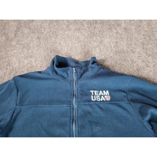USA Olympics Team USA Olympics Full Zip Fleece Size L Blue Jacket Soft Sw Size US L / EU 52-54 / 3 - 2 Thumbnail