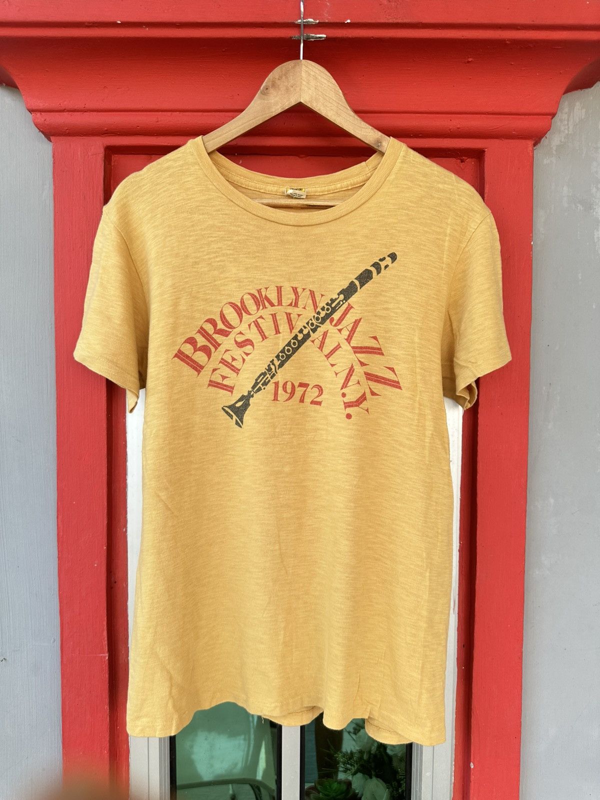 Vintage Vintage 70s Brooklyn Jazz Festival NY Tee Size US M / EU 48-50 / 2 - 1 Thumbnail