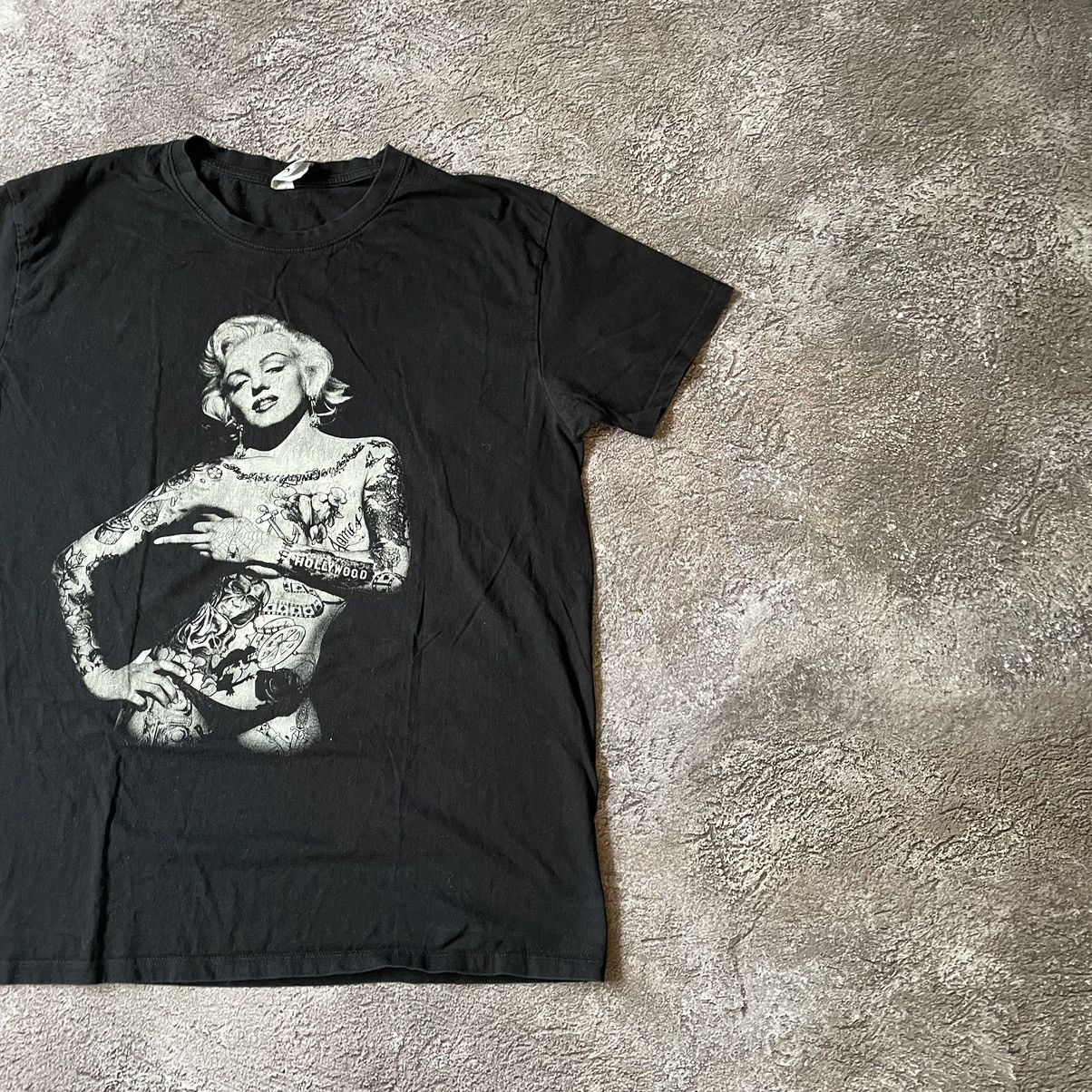 Vintage Vintage Y2K Marilyn Monroe Graphic Tee Streetwear Cropped L Size US L / EU 52-54 / 3 - 2 Thumbnail