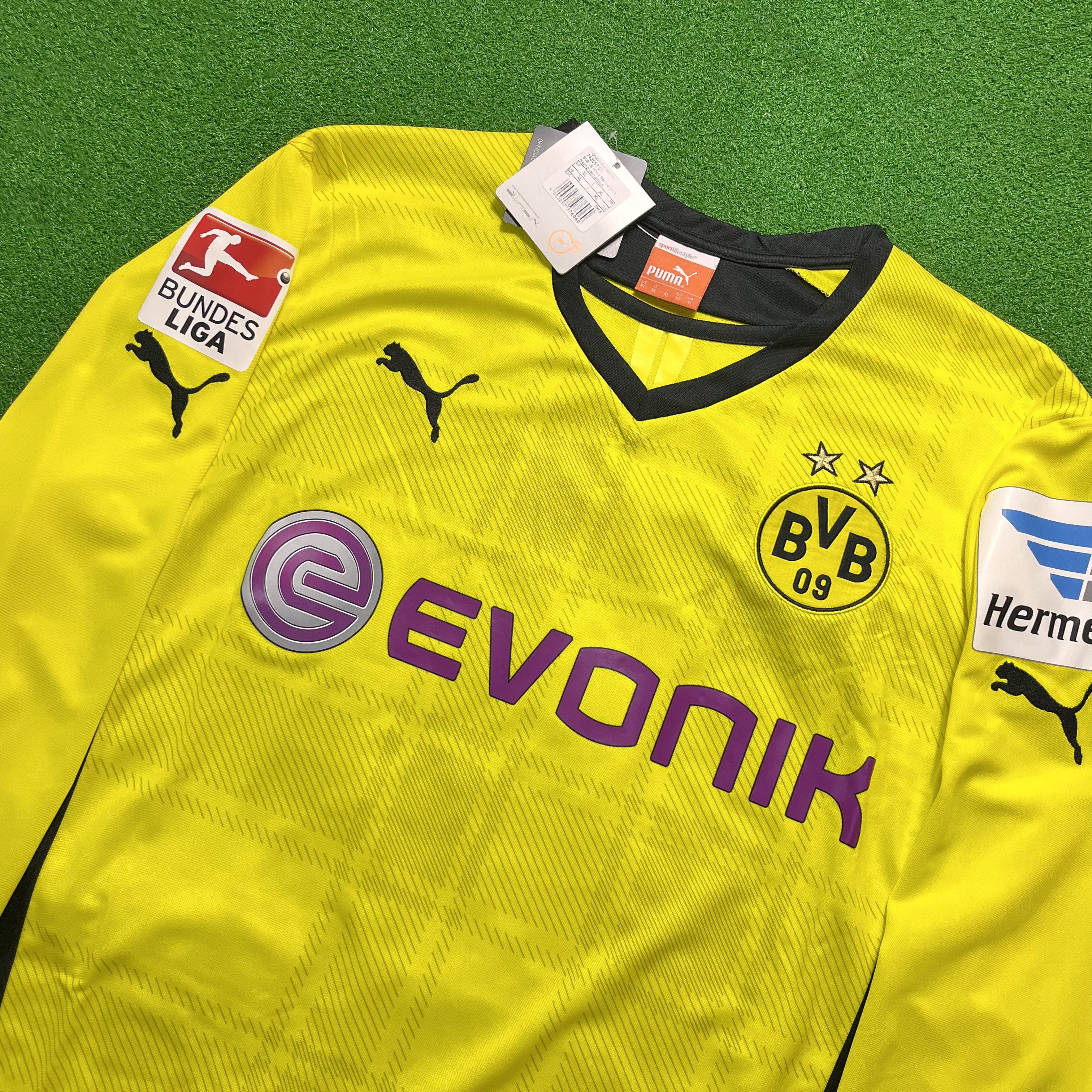 Puma Borussia Dortmund 13/14 Home Jersey Hummels #15 Size US XL / EU 56 / 4 - 3 Thumbnail
