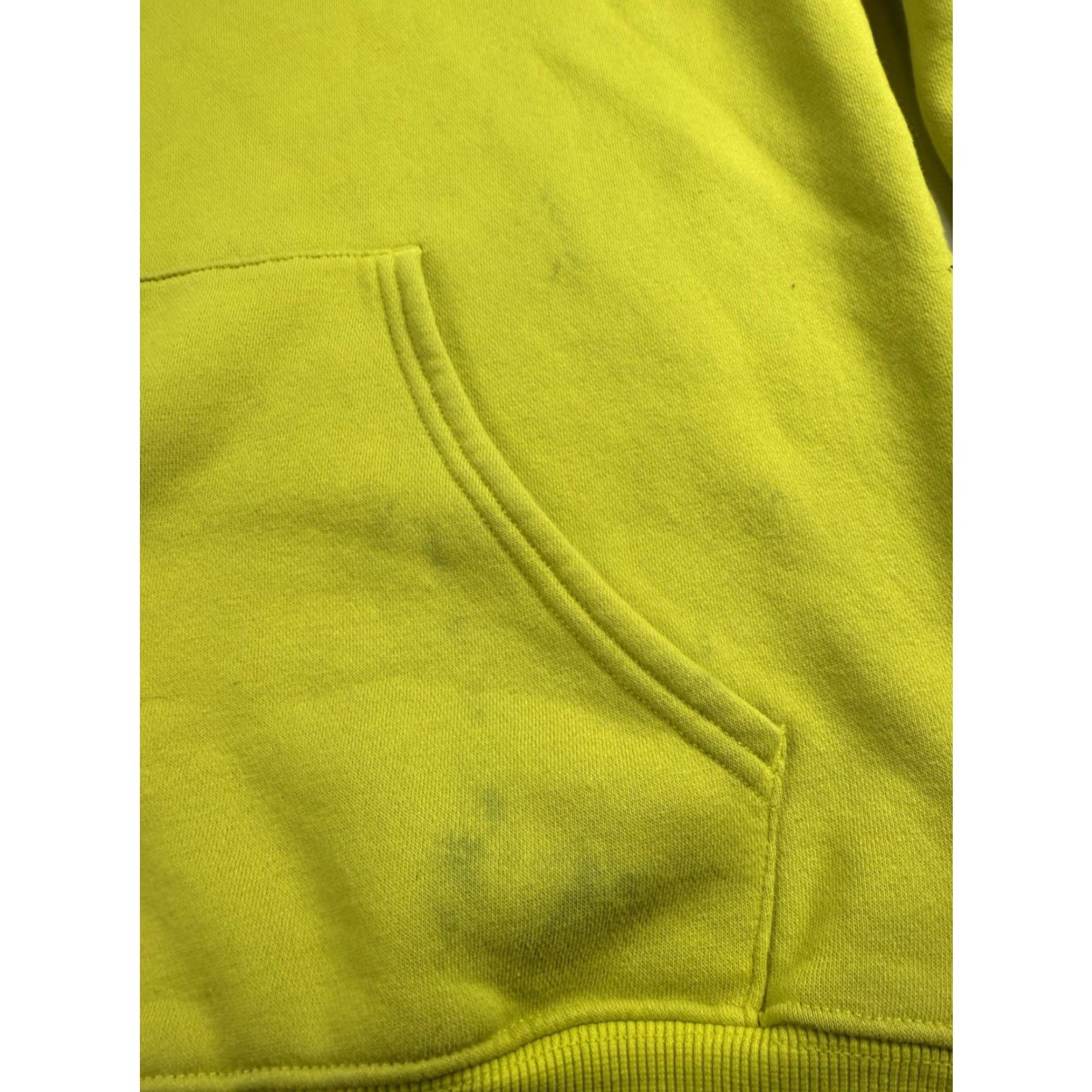 Vintage Alphalete Pullover Hoodie Sweatshirt Mens XL Neon Yellow Athletic Gym Activewear Hoodie Size US XL / EU 56 / 4 - 2 Thumbnail