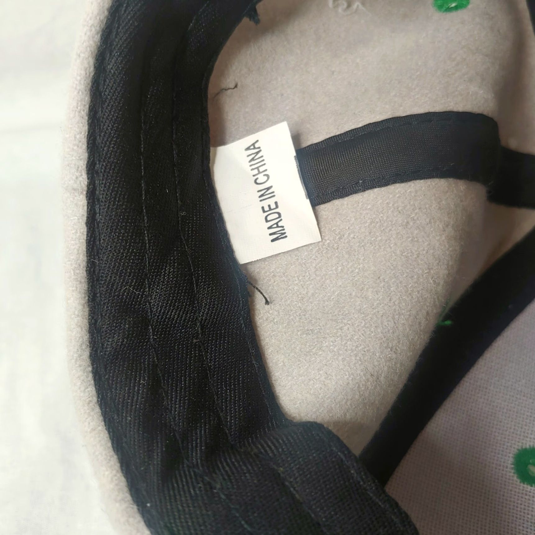 Vintage Dogfish Head Brewery Cap Hat Snap Back Wool Blend Tan Green Craft Beer Brew Baseball Cap Adjustable Men Beige Green Logo Brewer Fans Size ONE SIZE - 8 Thumbnail