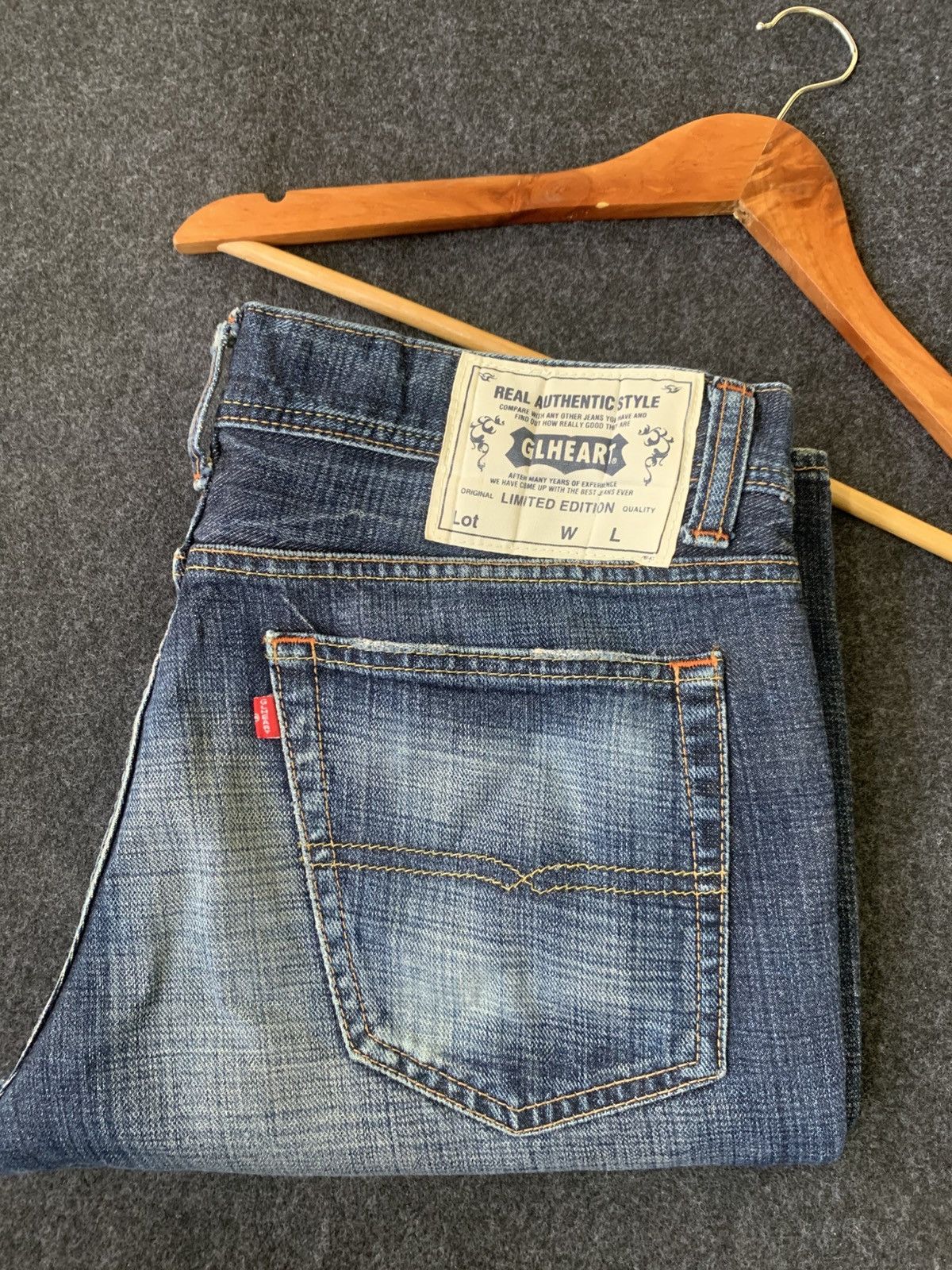 Japanese Brand FLARE GL HEART LIMITED EDITION. Size US 34 / EU 50 - 9 Thumbnail