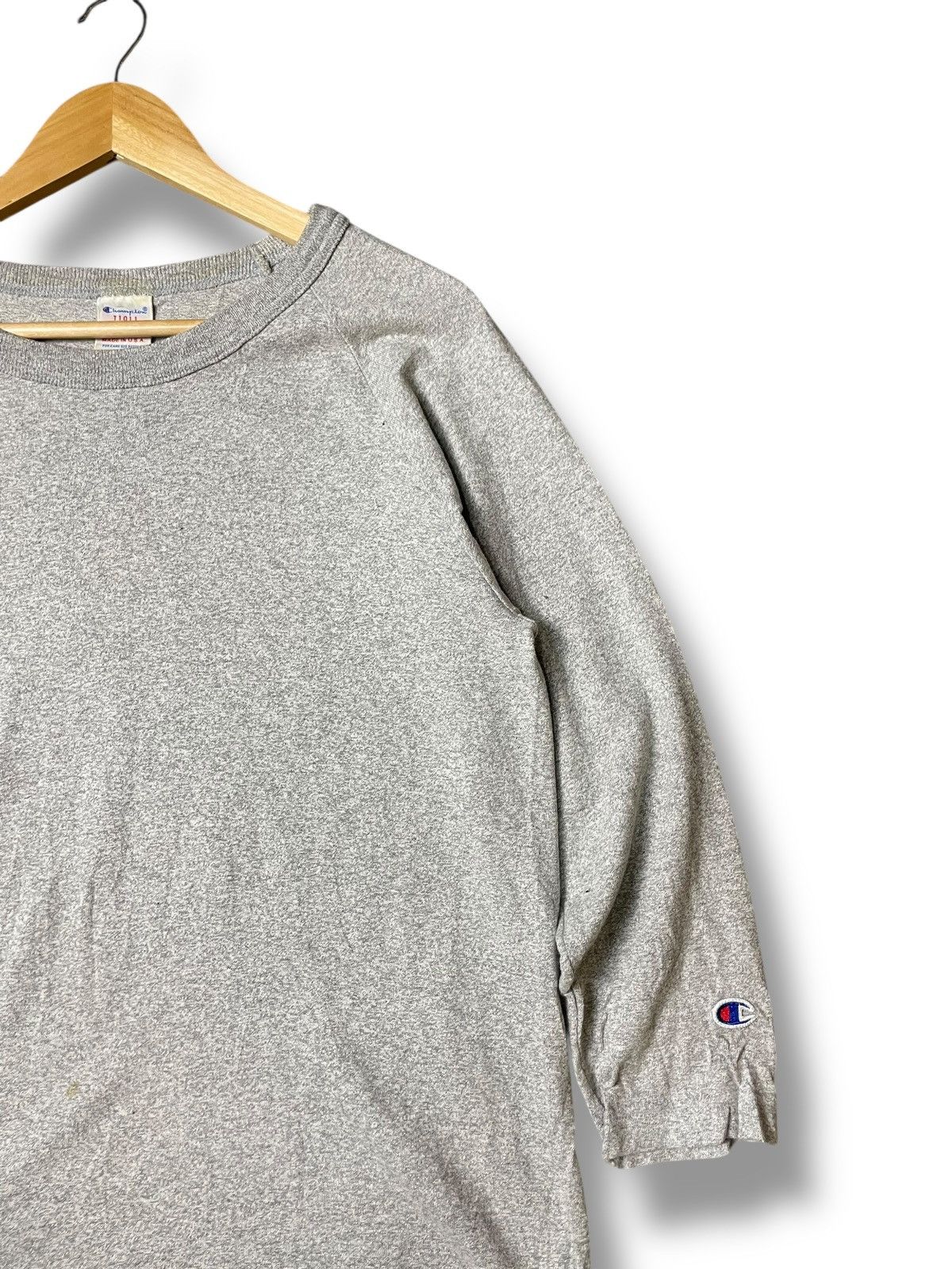 Champion × Japanese Brand × Vintage Champion Pullover Long Sleeve Shirt (115) Size US M / EU 48-50 / 2 - 2 Thumbnail