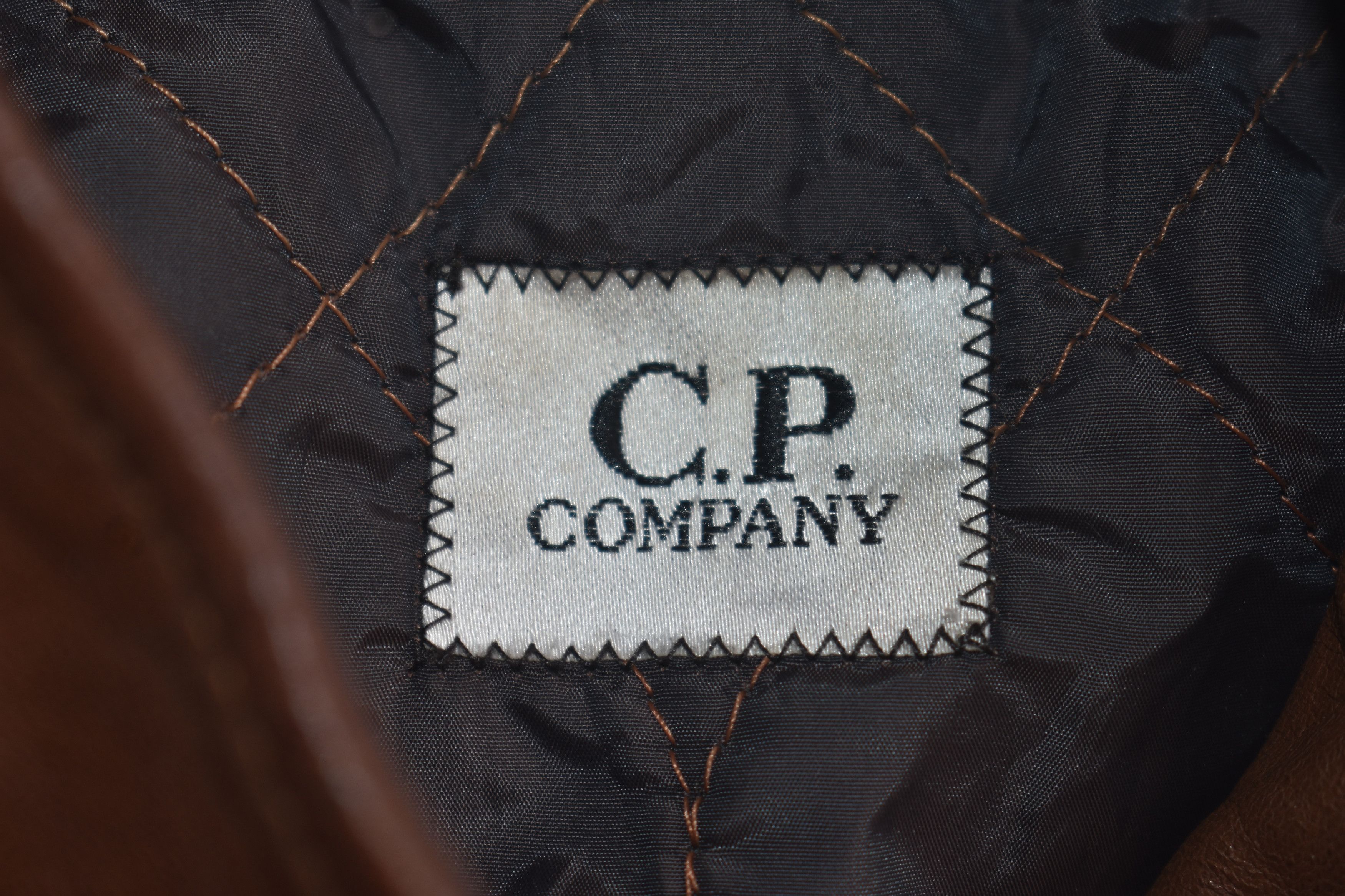 C.P. Company × Vintage VINTAGE CP COMPANY LEATHER JACKET A064 Size S / US 4 / IT 40 - 3 Thumbnail