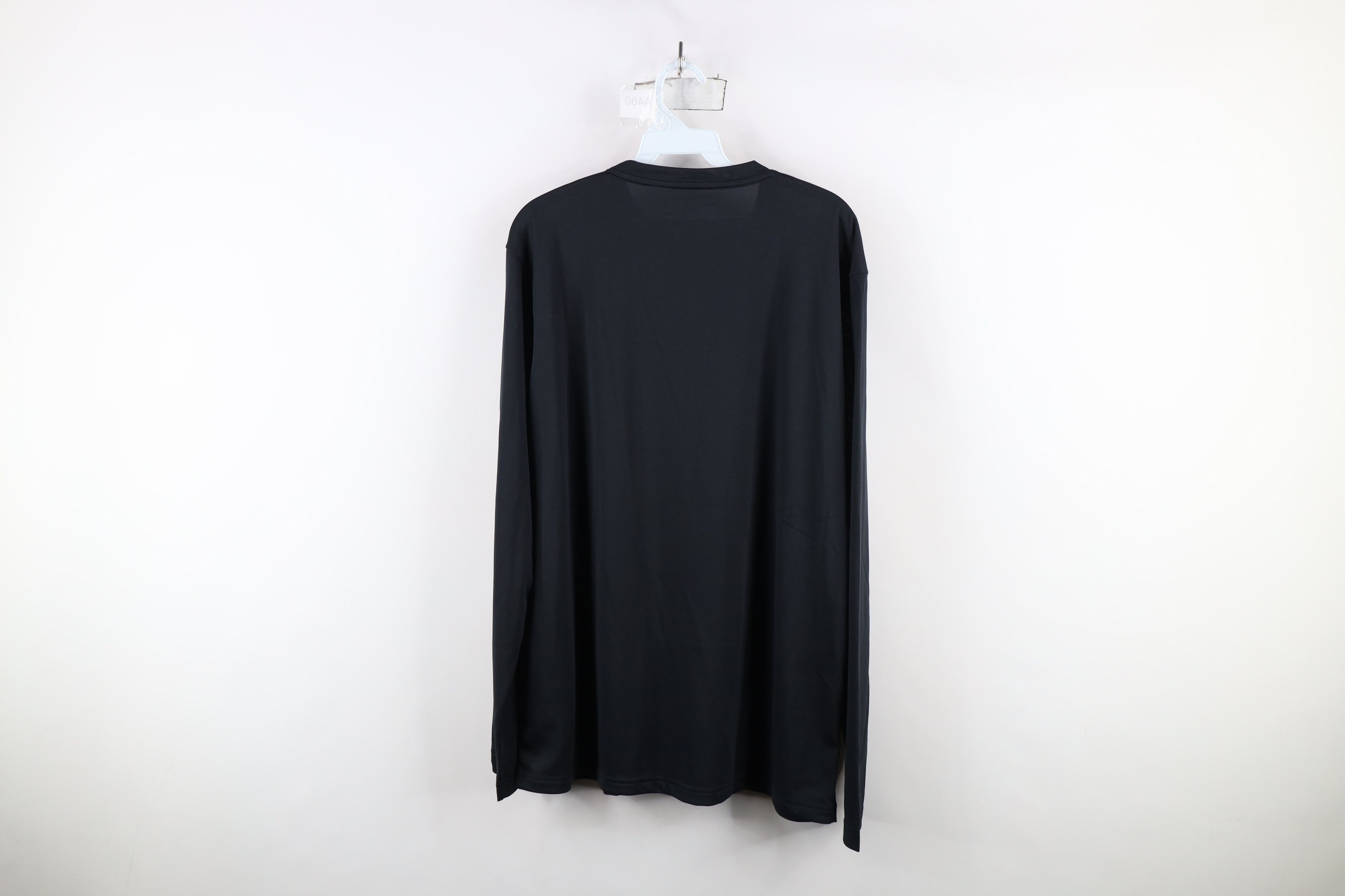 Under Armour × Vintage New Under Armour HeatGear Long Sleeve Tech T-Shirt Black Size US L / EU 52-54 / 3 - 8 Thumbnail