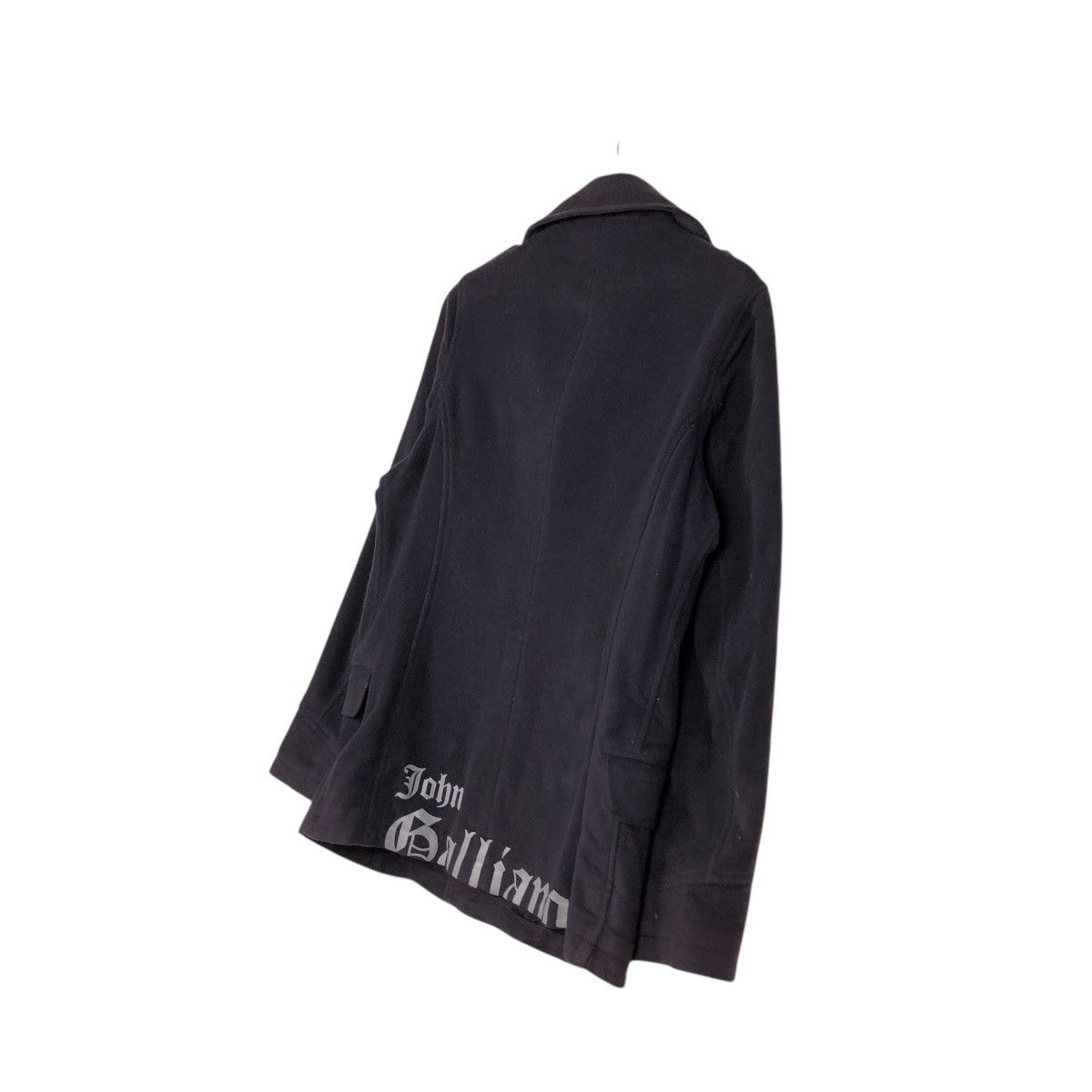 John Galliano 🔥BIKER JACKET DOUBLE COLLAR JOHN GALLIANO BIG LOGO BACK HIT Size US S / EU 44-46 / 1 - 12 Thumbnail