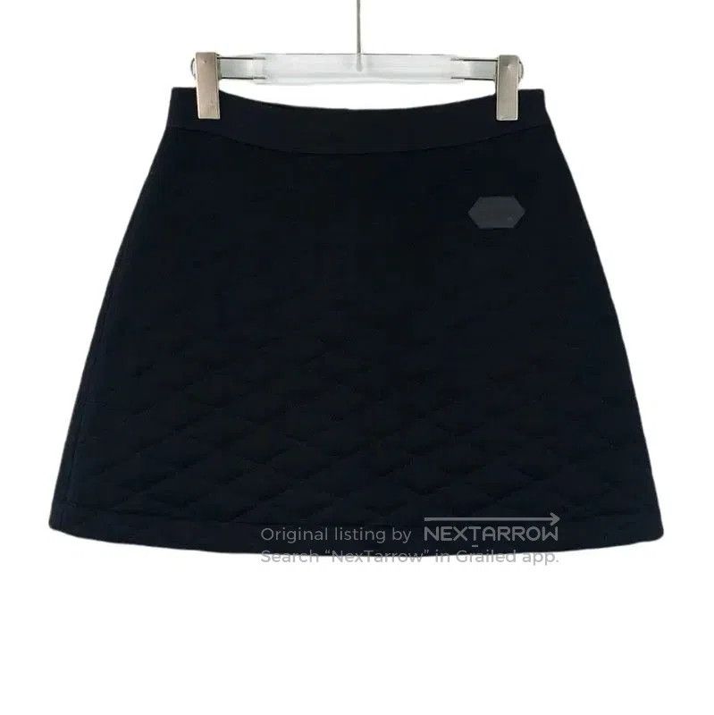 Louis Vuitton Louis Vuitton Black Cotton Women's Skirt . Size 23" - 1 Thumbnail