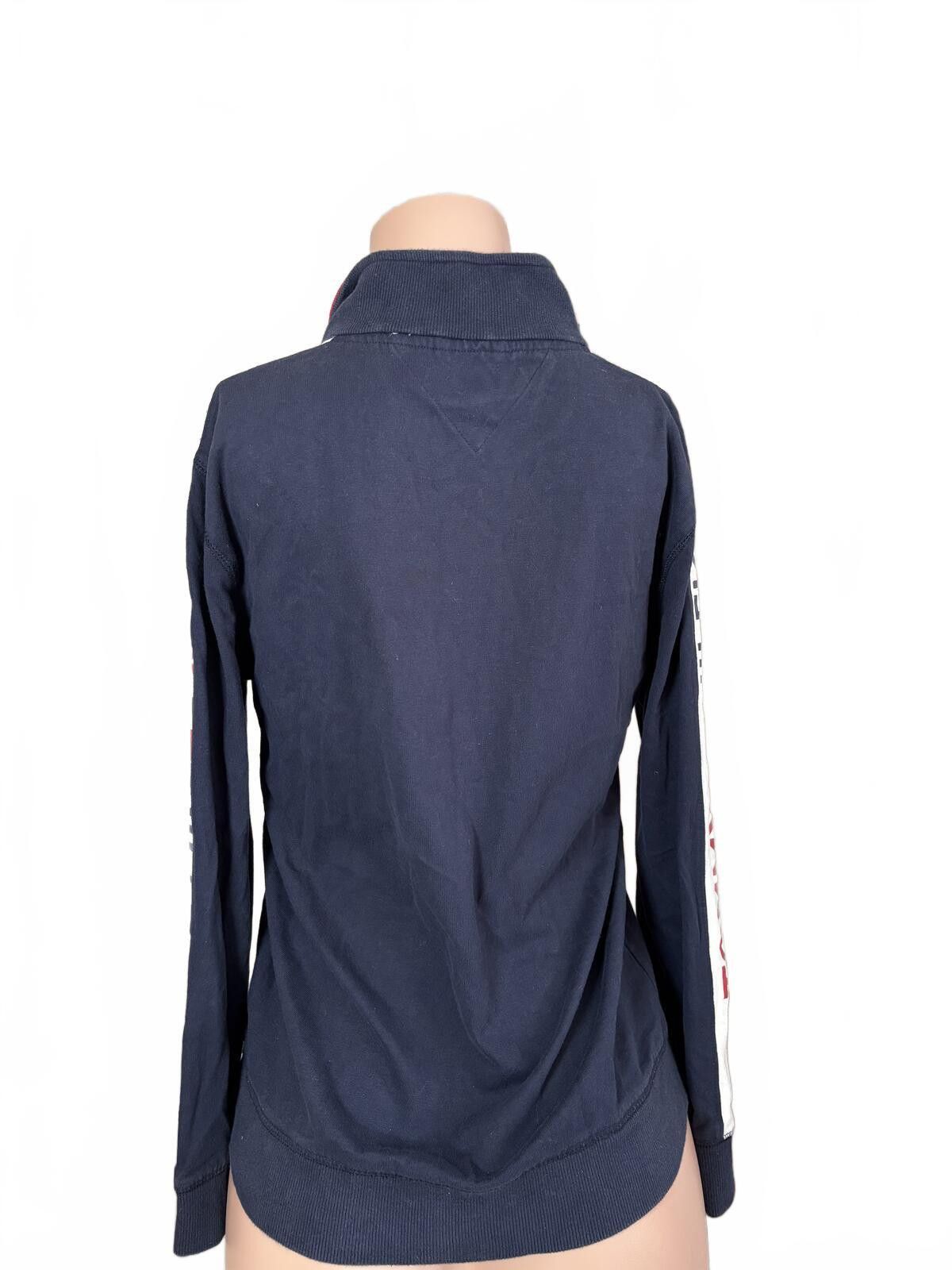 Tommy Hilfiger Tommy Hilfiger Navy Blue Quarter Zip Pullover. Large. Size US L / EU 52-54 / 3 - 4 Thumbnail