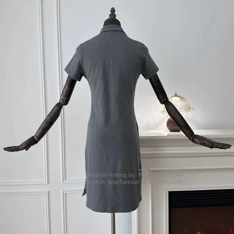 Burberry Grey Women's Polo Dress Size S.