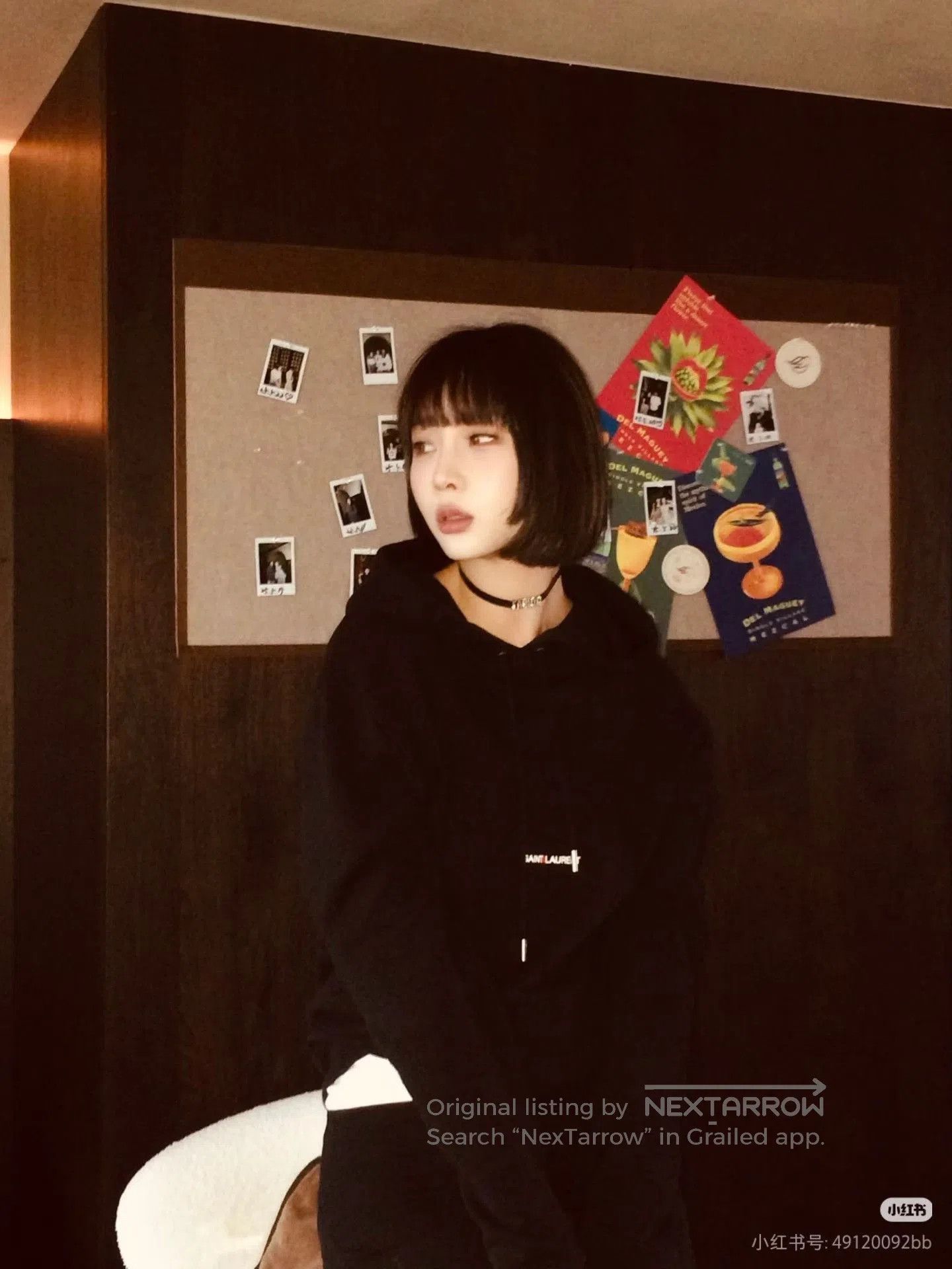 Saint Laurent Paris Saint Laurent Women's Small Logo Hoodie. Size M / US 6-8 / IT 42-44 - 9 Thumbnail