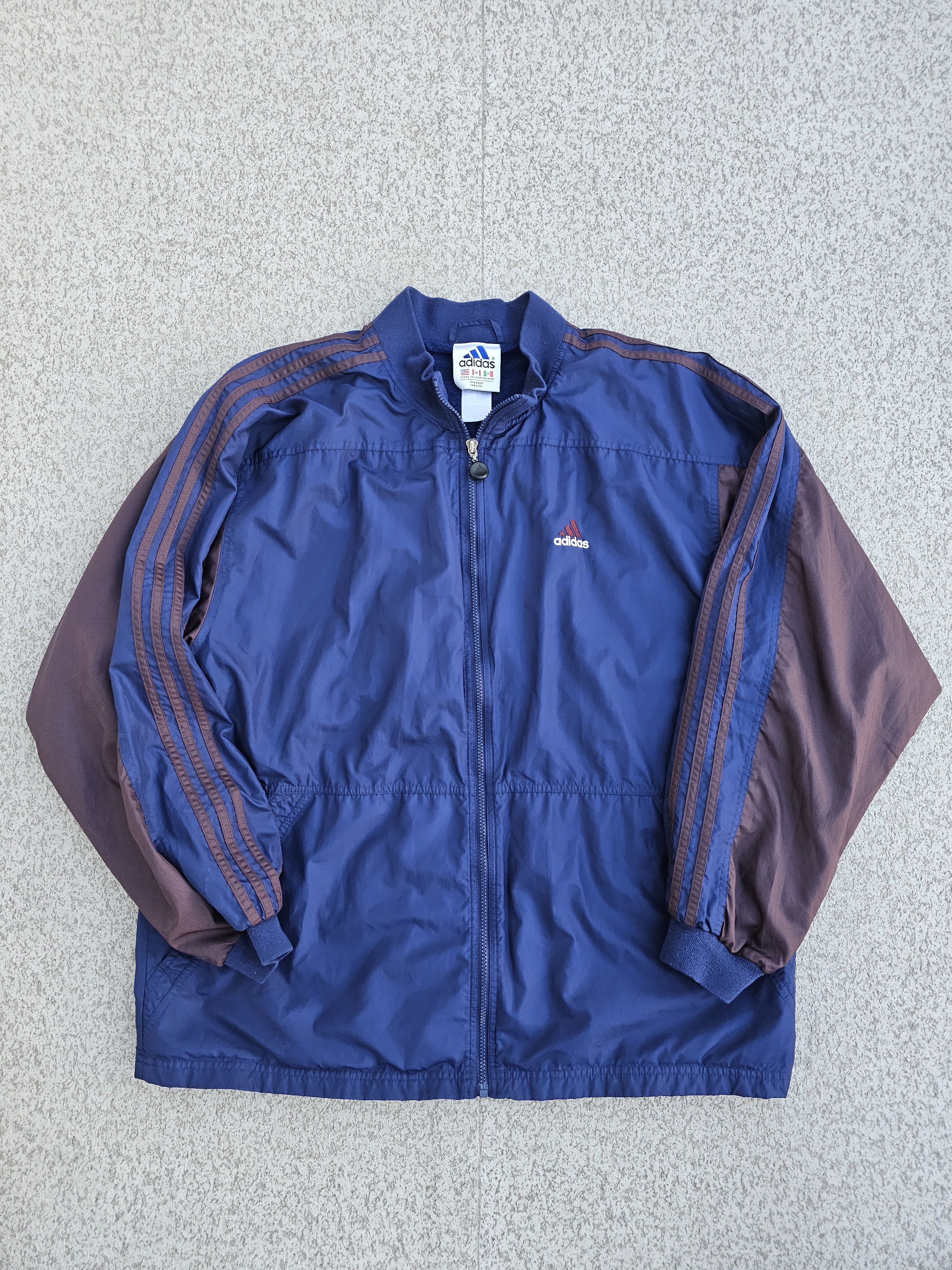 Adidas × Vintage Crazy Vintage Adidas Zip Up Track Jacket Size US XL / EU 56 / 4 - 1 Thumbnail