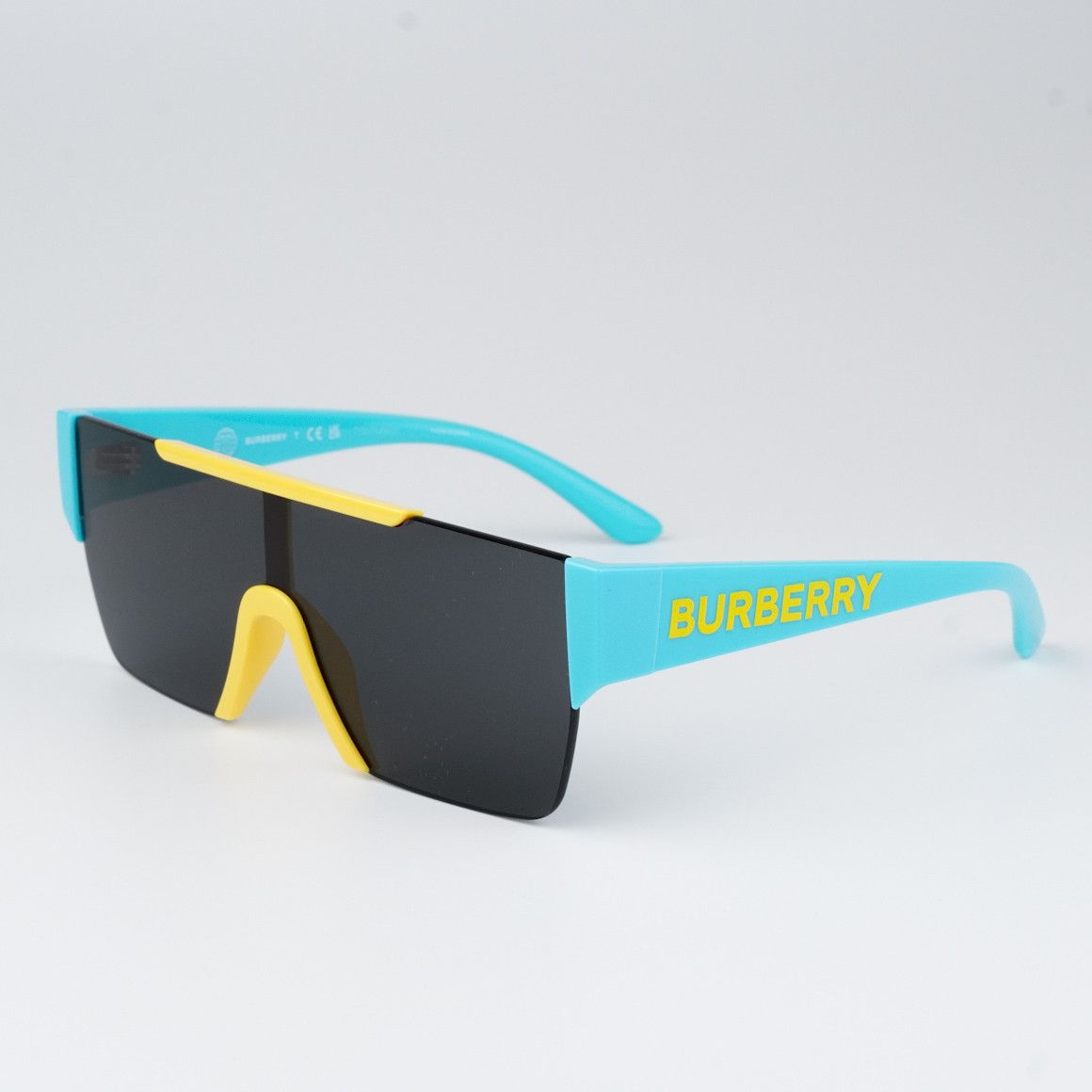 Burberry NEW Burberry JB4387 405087 KIDS Shield Unisex Sunglasses Size ONE SIZE - 3 Thumbnail
