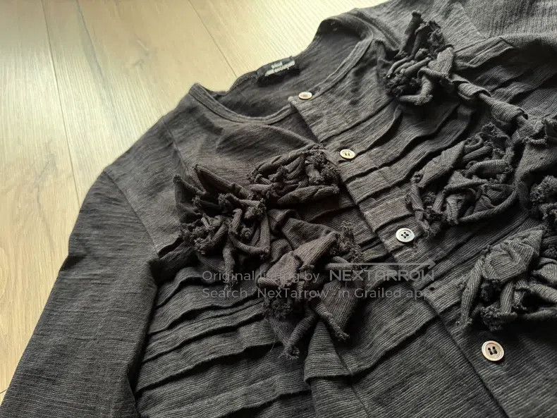 Comme des Garcons Comme Des Garcons one-size-fits-all Black long-sleeved top Size XS / US 0-2 / IT 36-38 - 2 Thumbnail