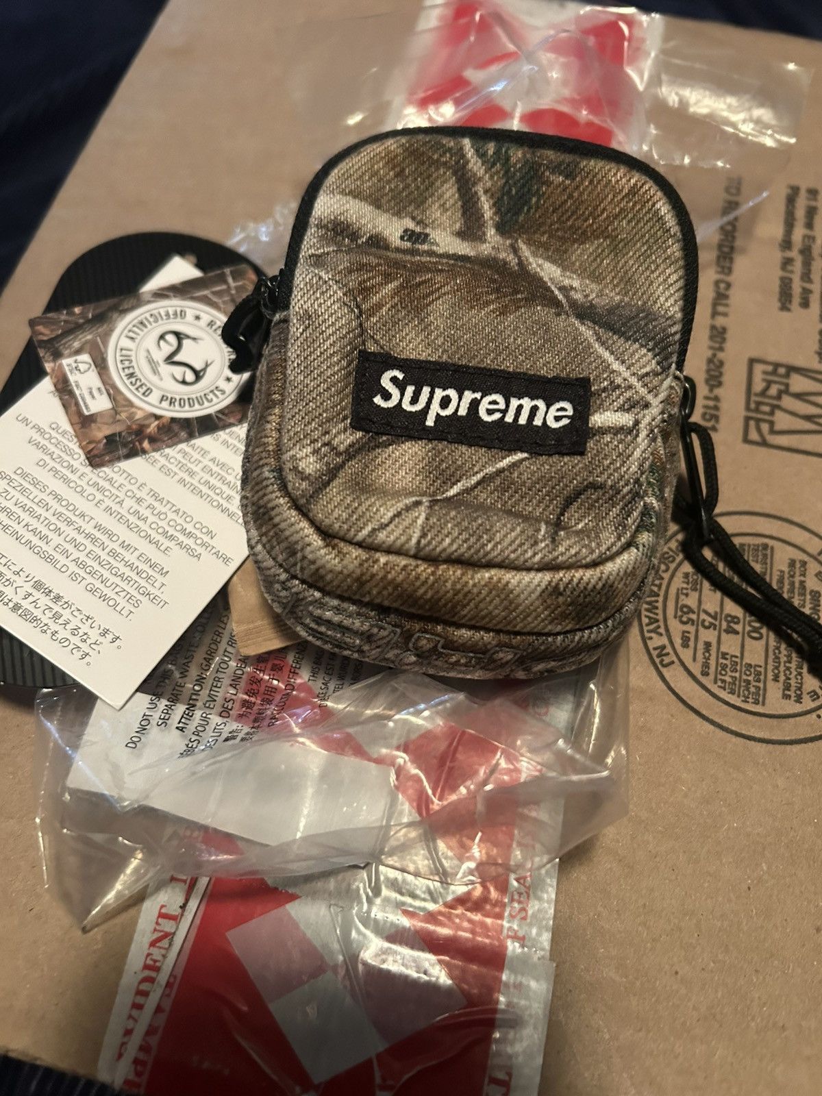 Supreme SUPREME DENIM MINI UTILITY BAG Size ONE SIZE - 4 Thumbnail