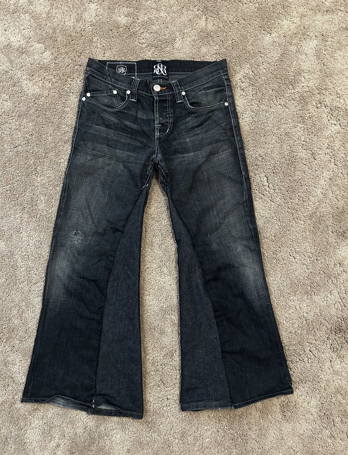 Affliction × Rock & Republic × Tapout Flared Rock & Republic jeans Size 31" - 3 Thumbnail