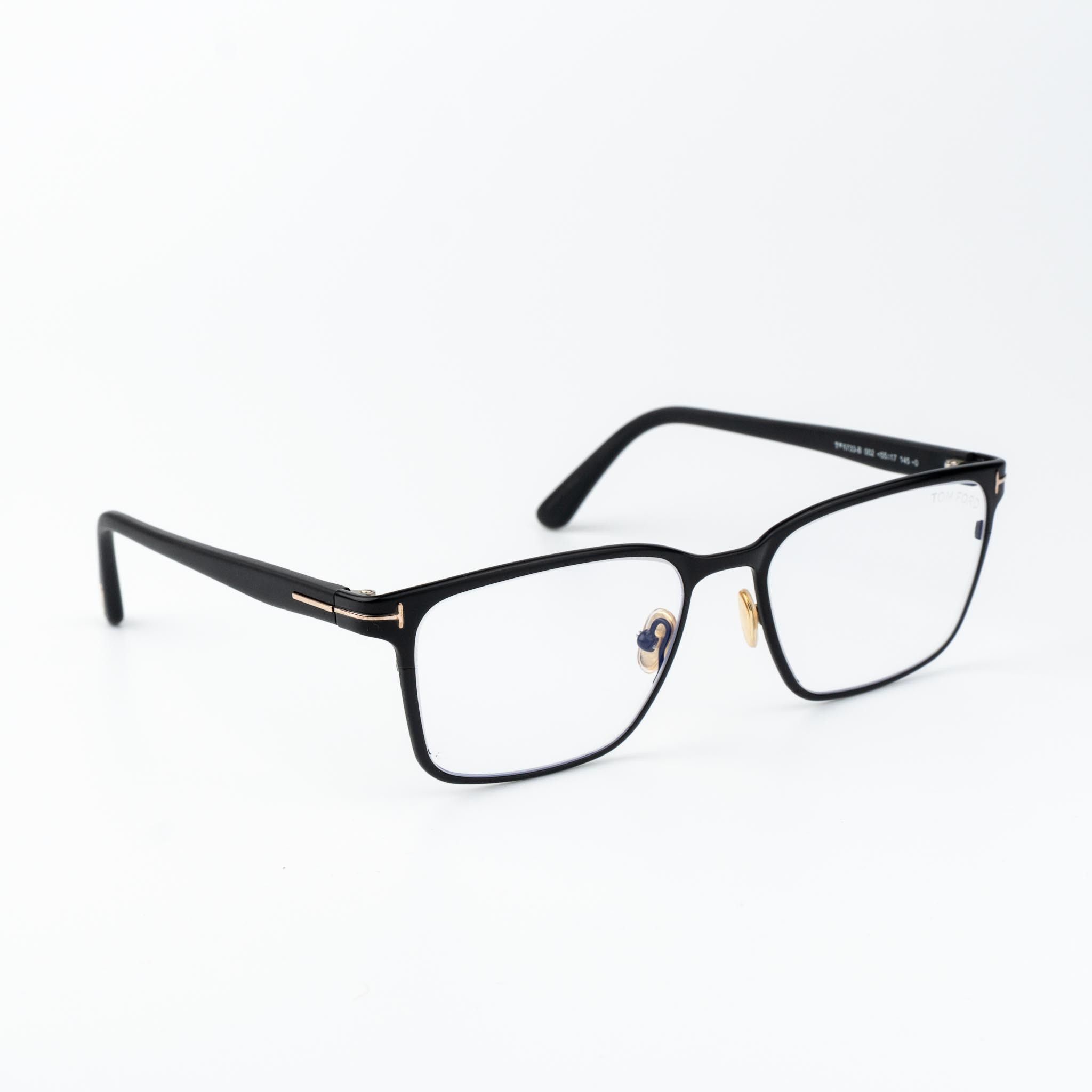 Tom Ford Tom Ford Men Eyeglasses FT5733-B 002 NEW AUTHENTIC Size ONE SIZE - 4 Thumbnail