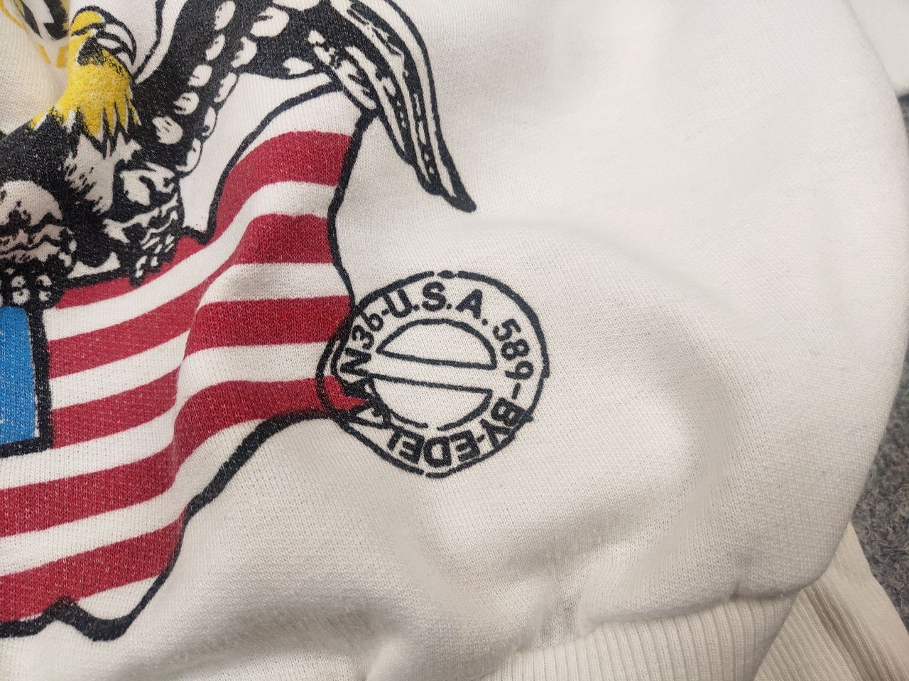 Vintage Vintage 70's From East Coast America Navy Guards Sweatshirt Size US M / EU 48-50 / 2 - 15 Thumbnail