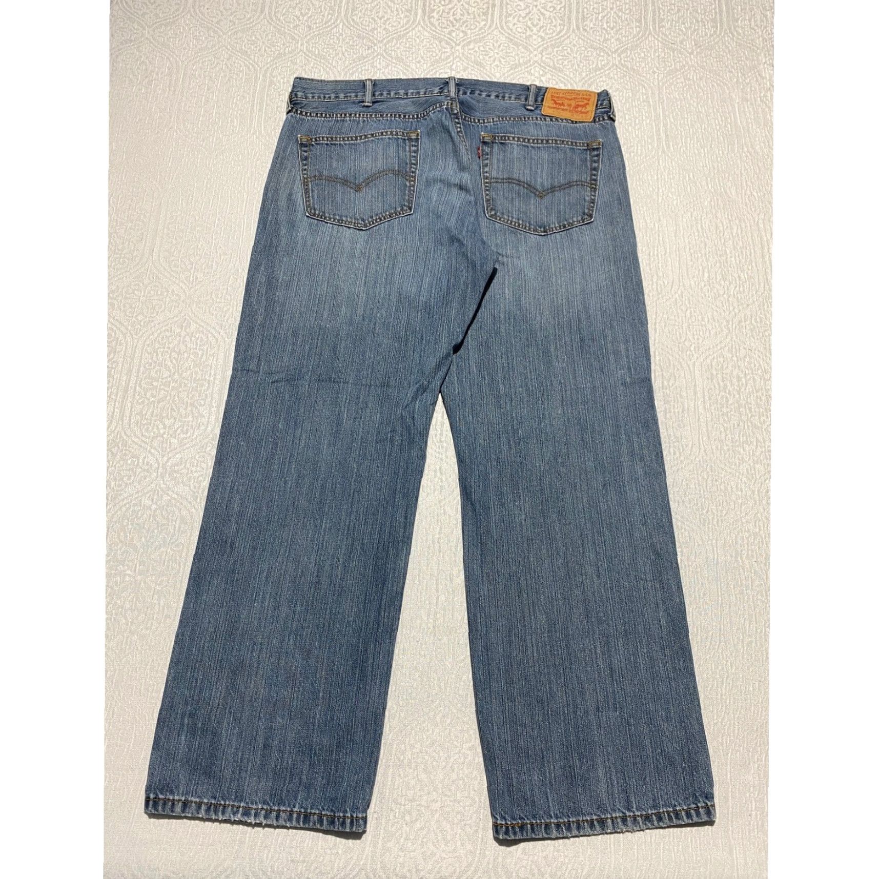 Levi's Levi's Jeans Mens 38×30 Blue Denim 559 Relaxed Straight Leg Size US 38 / EU 54 - 2 Thumbnail