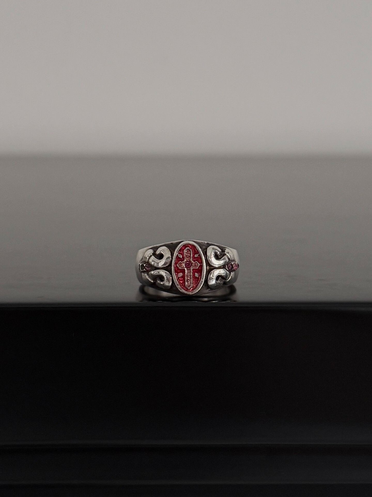 Jean Paul Gaultier Jean Paul Gaultier Archive Silver925 Cross Ring Size ONE SIZE - 1 Thumbnail