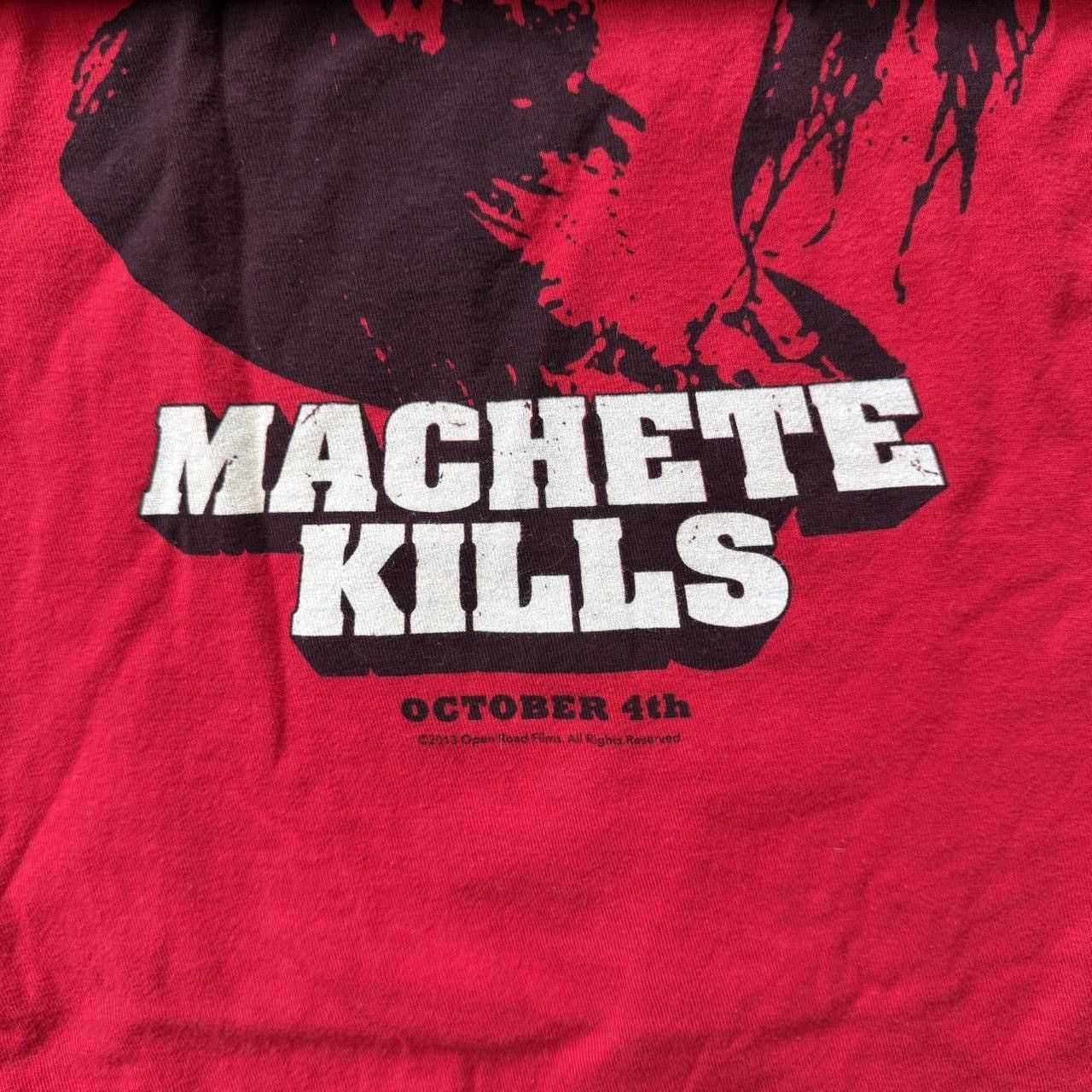 Vintage Vintage 2013 Machete Kills Movie Promo T-Shirt Size US M / EU 48-50 / 2 - 5 Thumbnail
